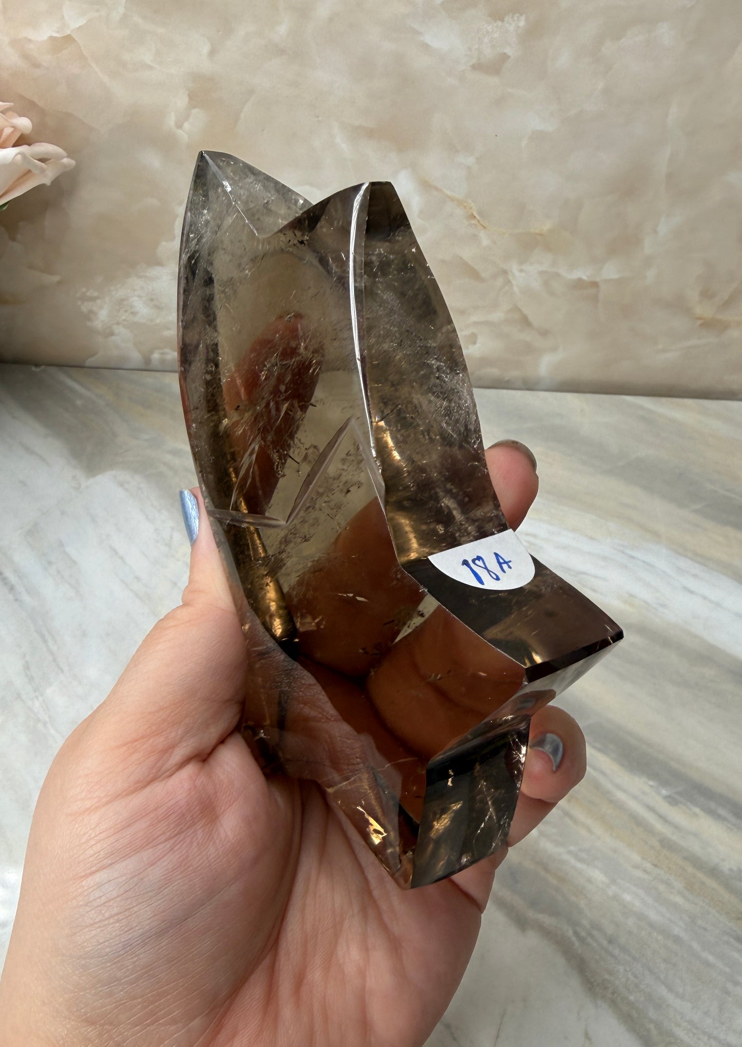 Smokey Quartz Shooting Star from Brazil