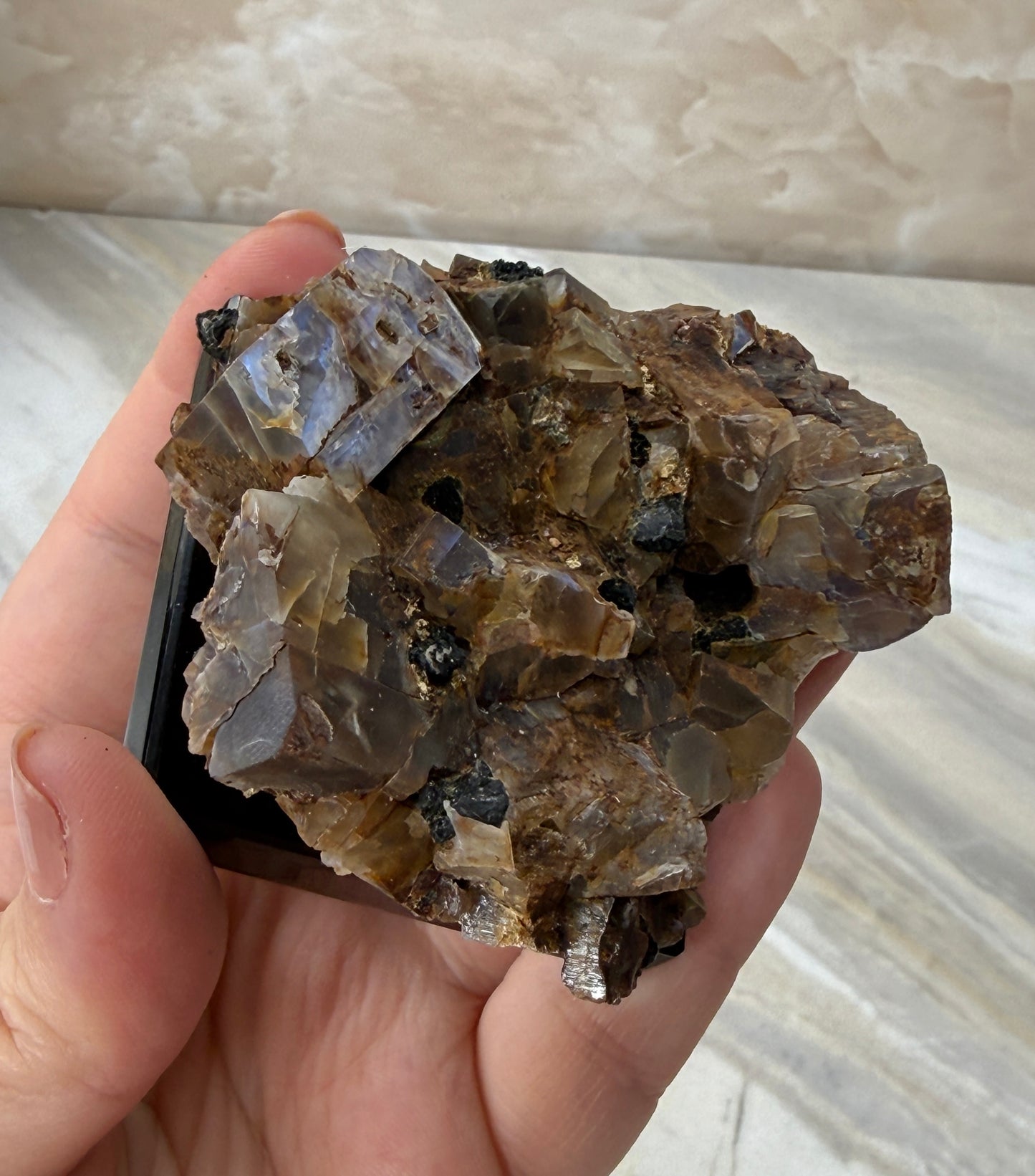 Raw Moonstone Cluster