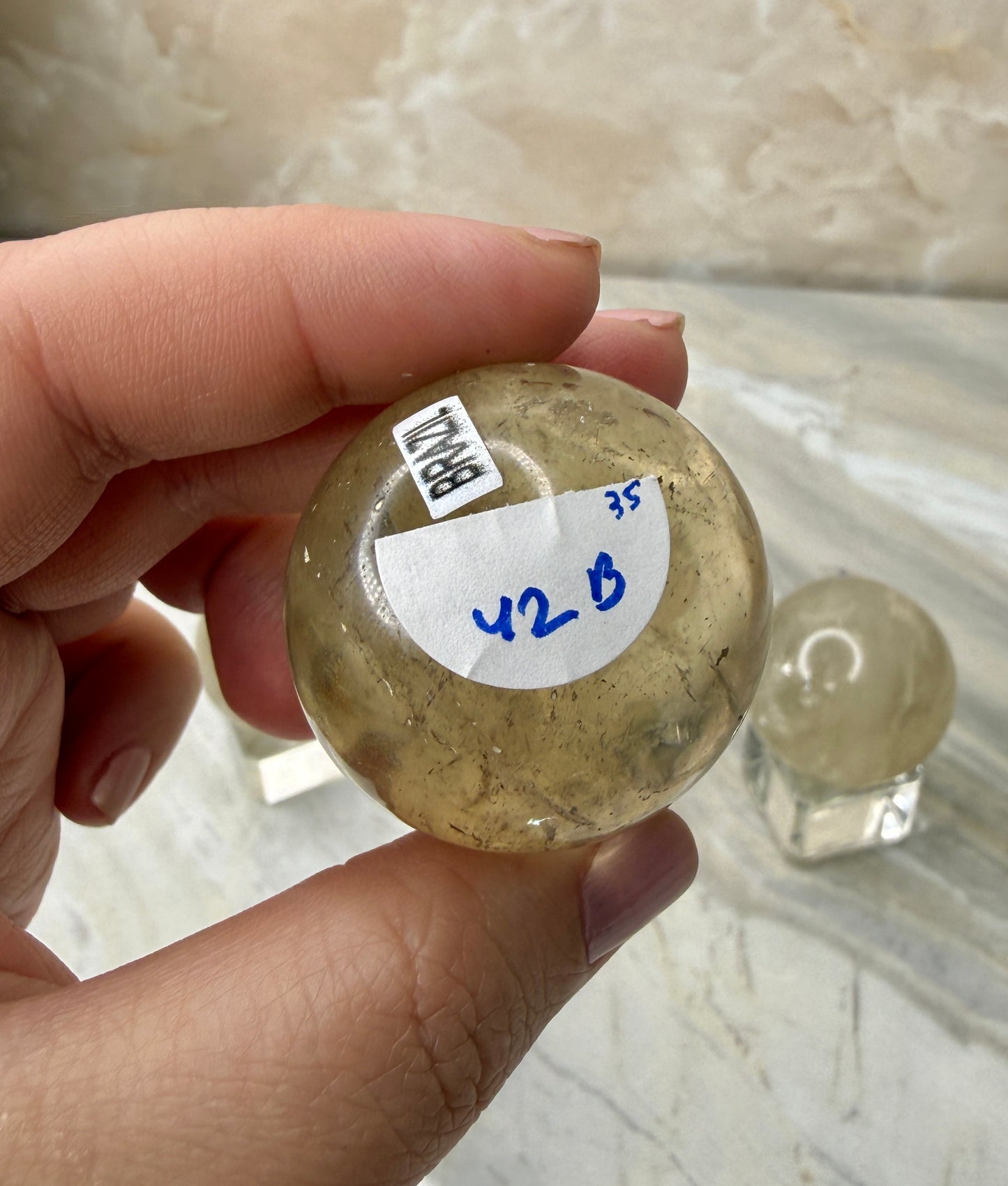 Citrine Sphere from Brazil