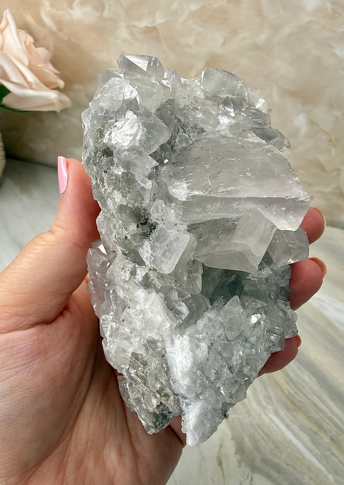 Balmat Calcite with Anhydrite