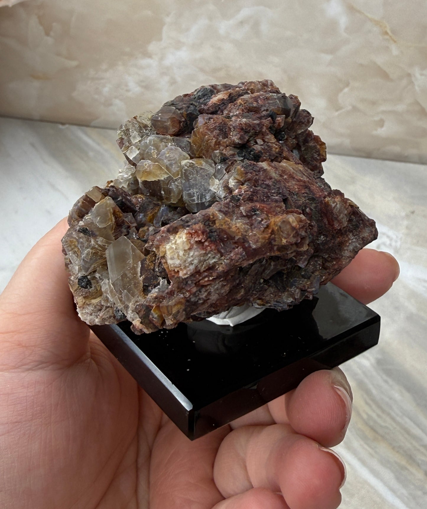 Raw Moonstone Cluster