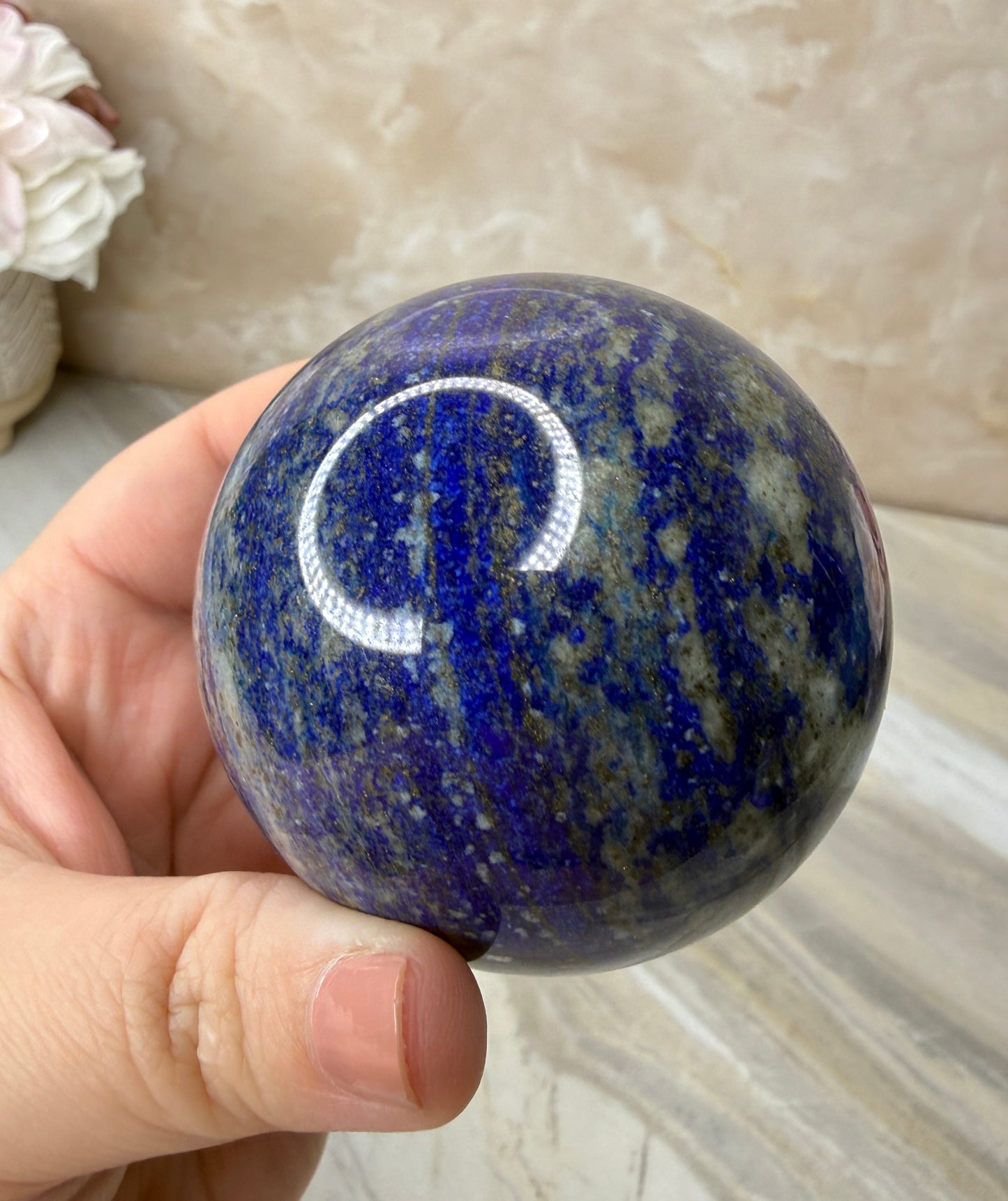 Lapis Lazuli Sphere 61mm