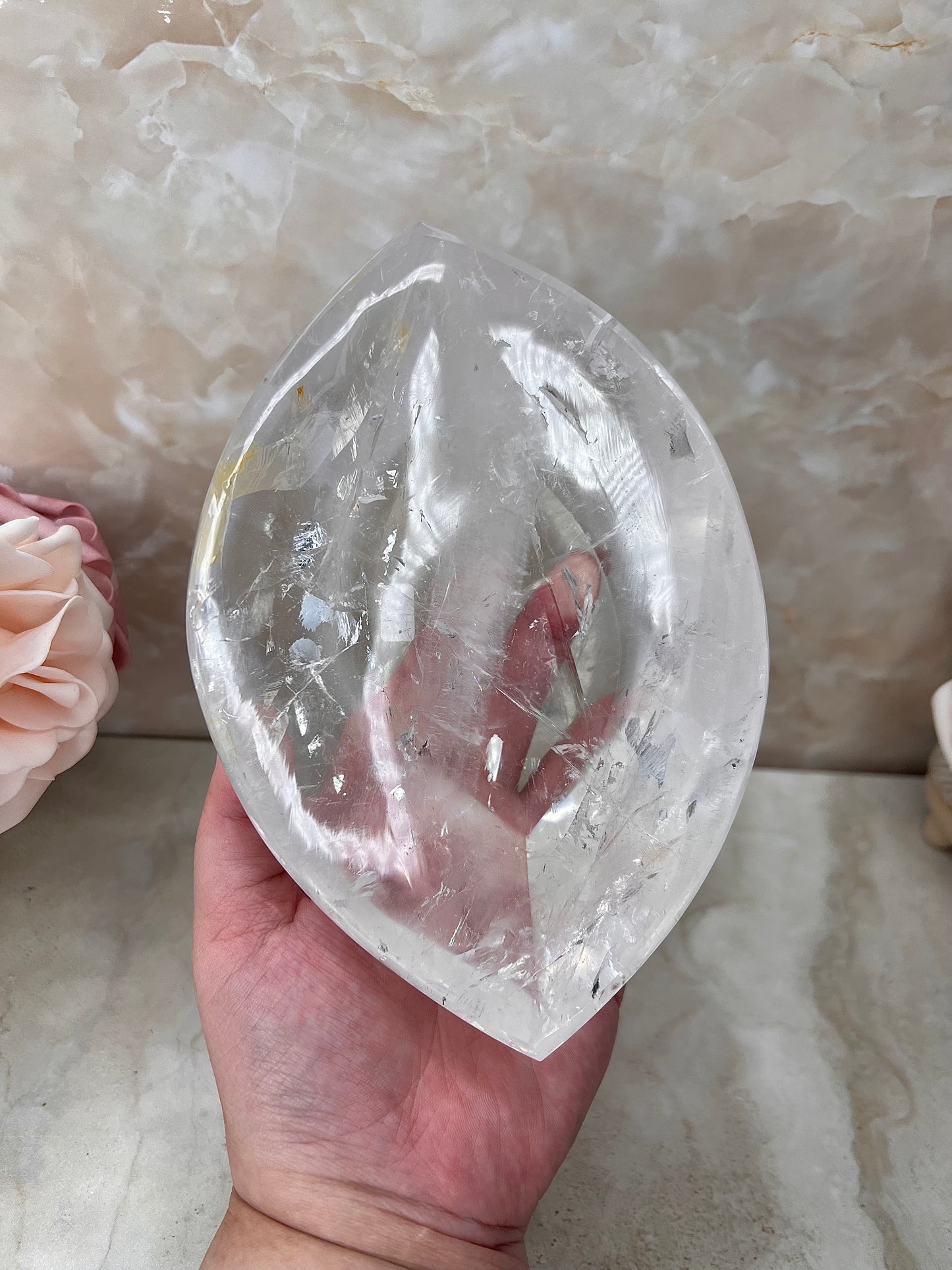 Clear Quartz Bowl from Brazil