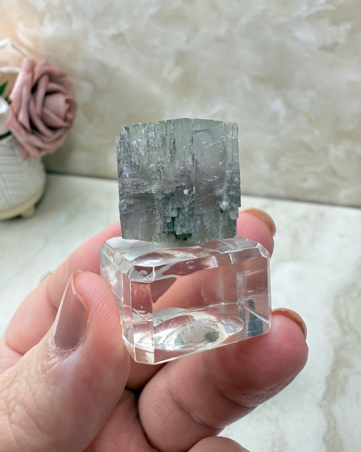 Purple Aragonite from Spain