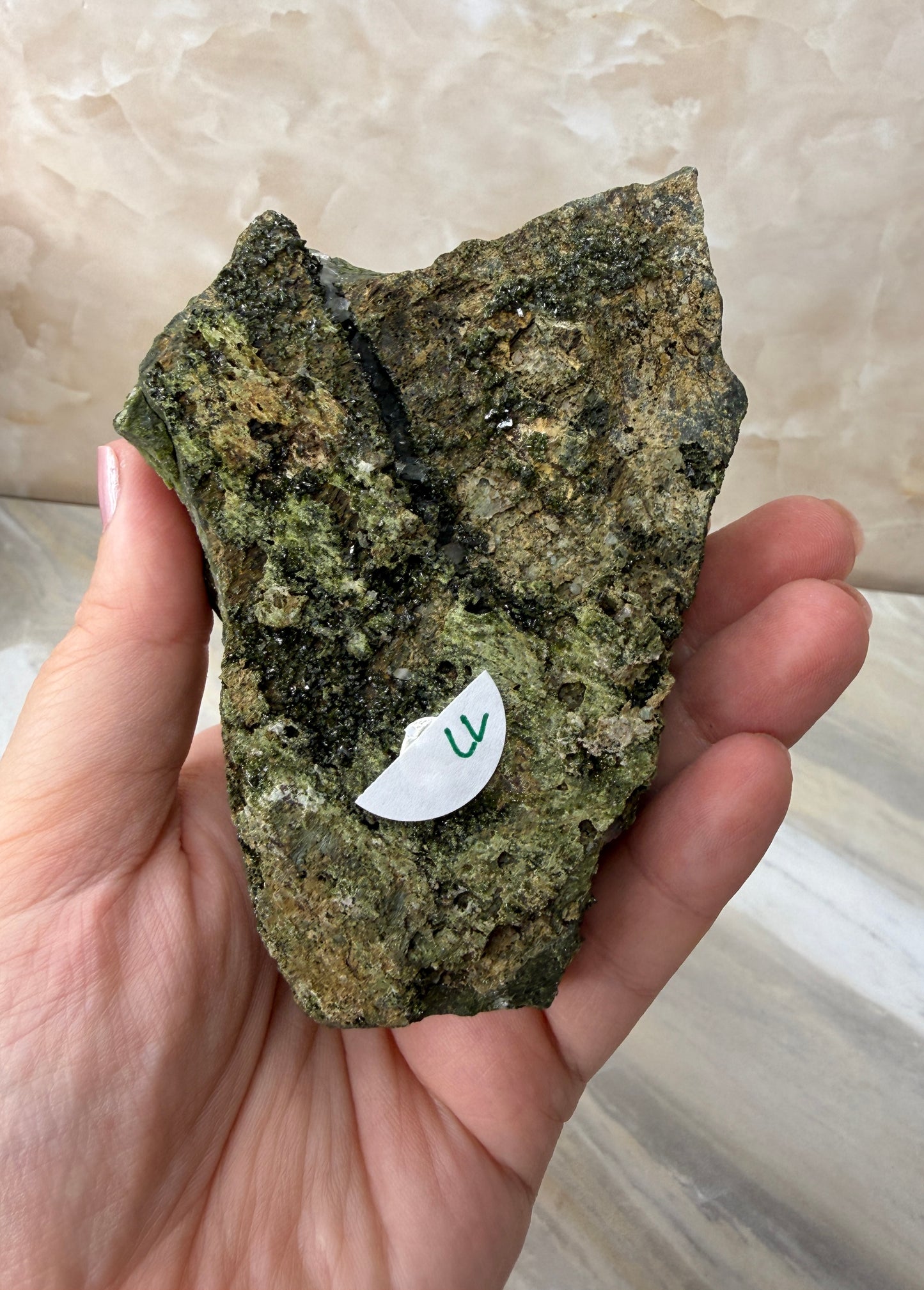 Epidote & Quartz Cluster from Turkey