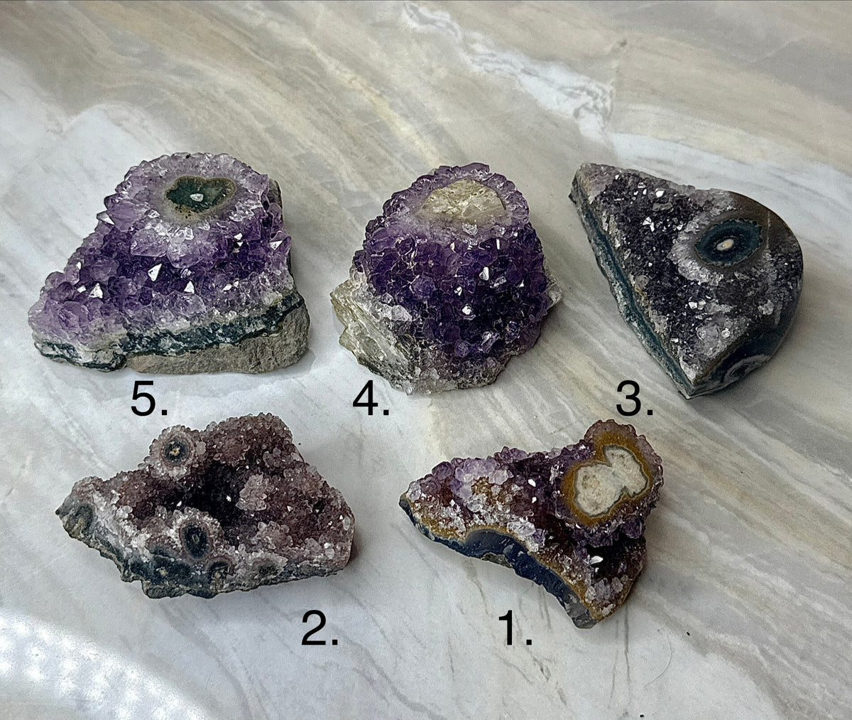 Amethyst Stalactite