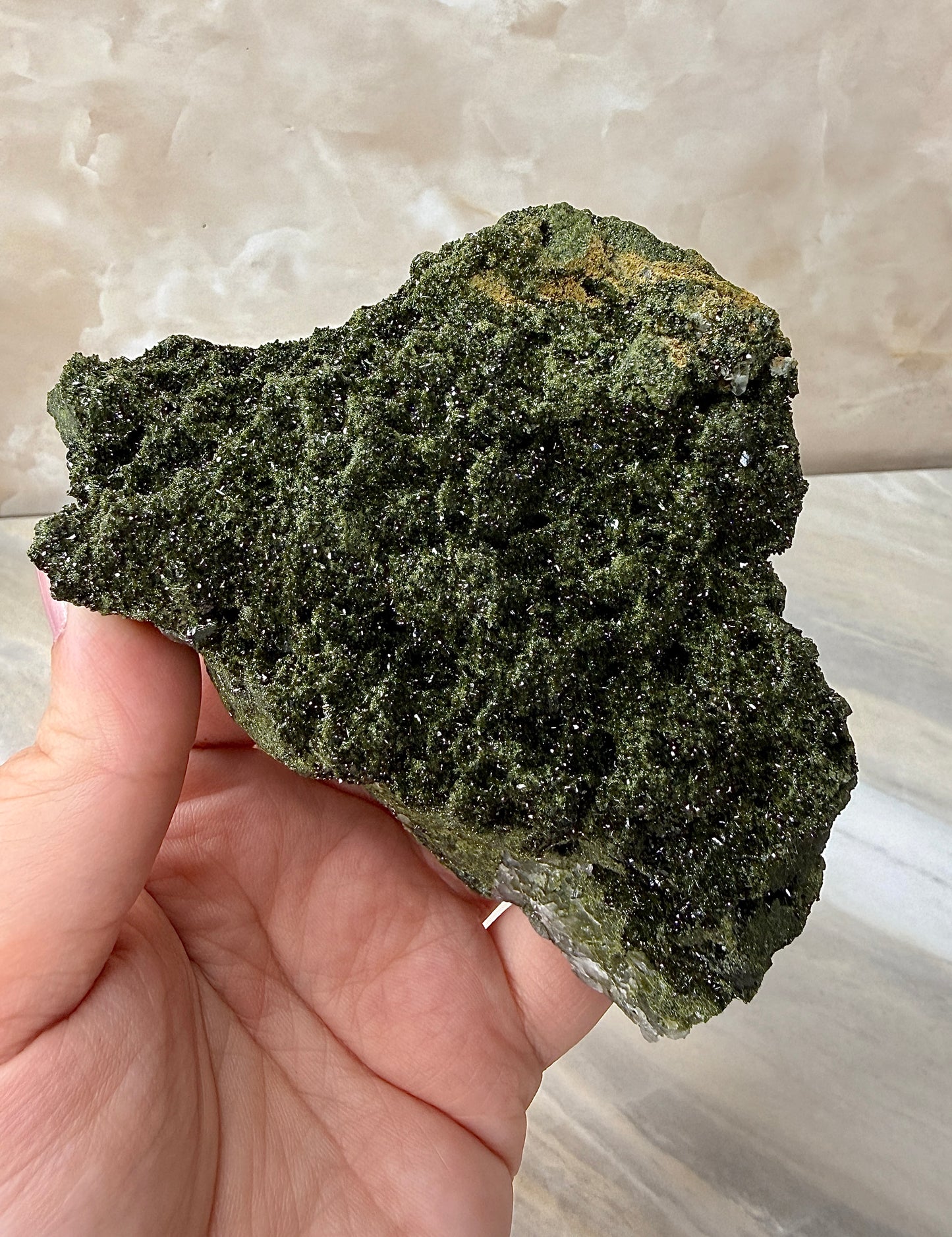 Epidote & Quartz Cluster from Turkey