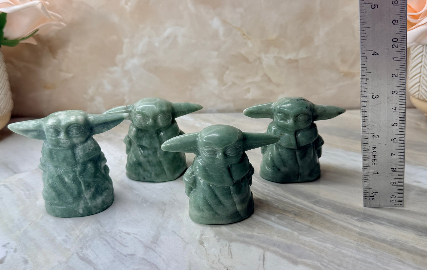 Jade Grogu Carving