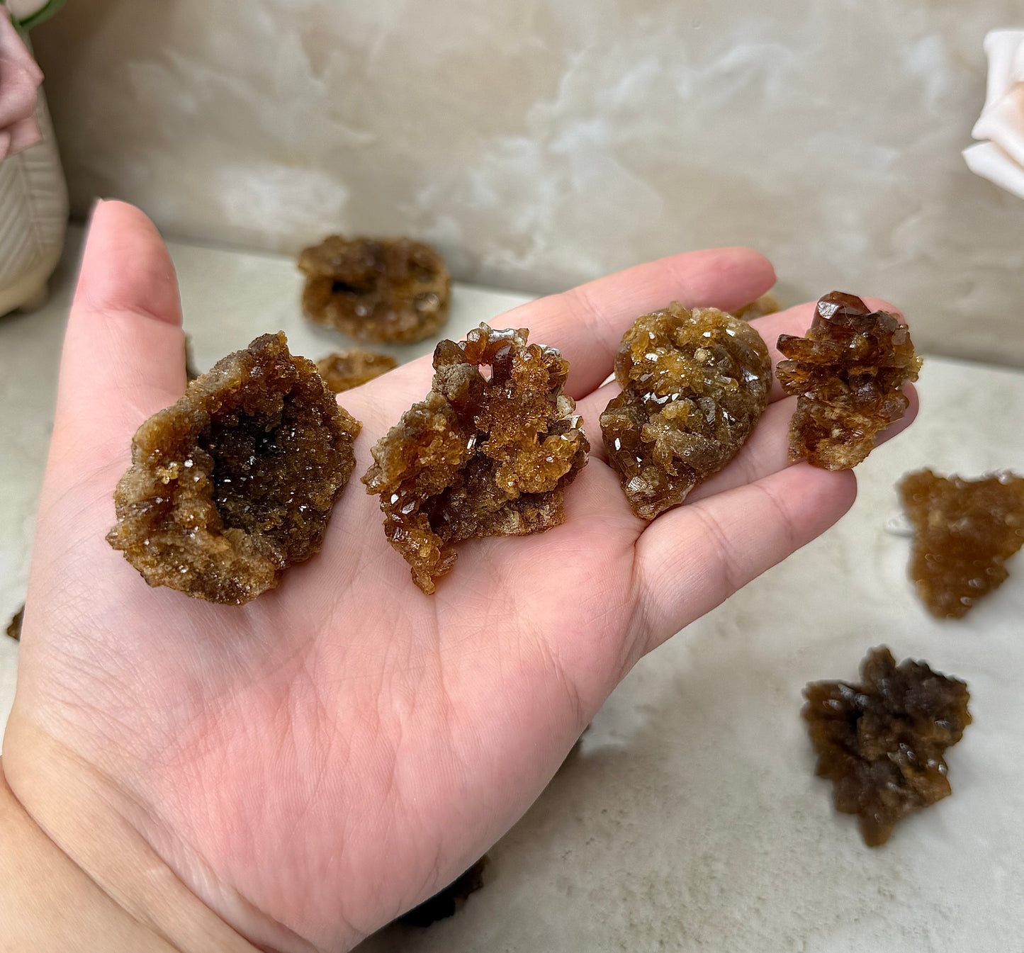 Moroccan Citrine Cluster