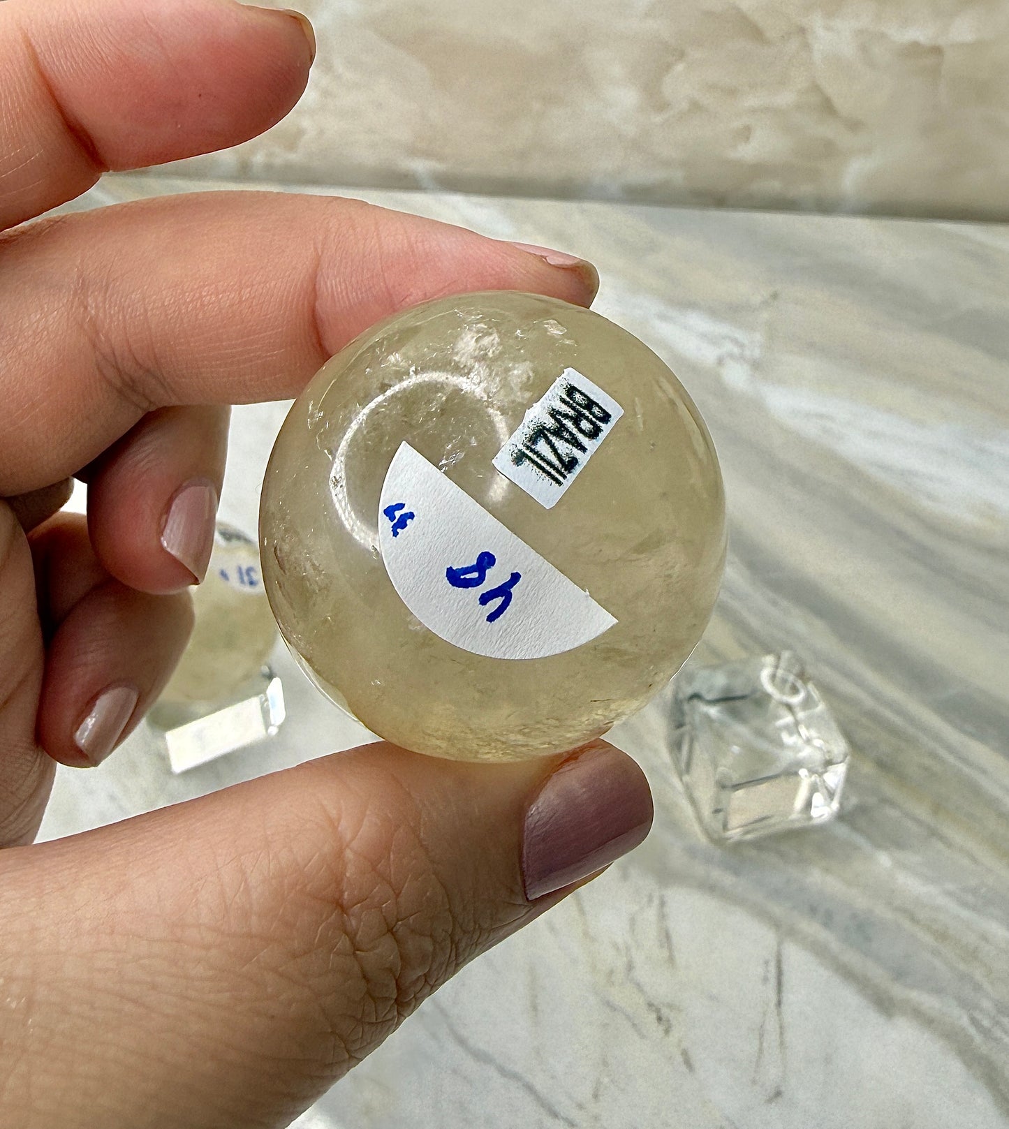 Citrine Sphere from Brazil