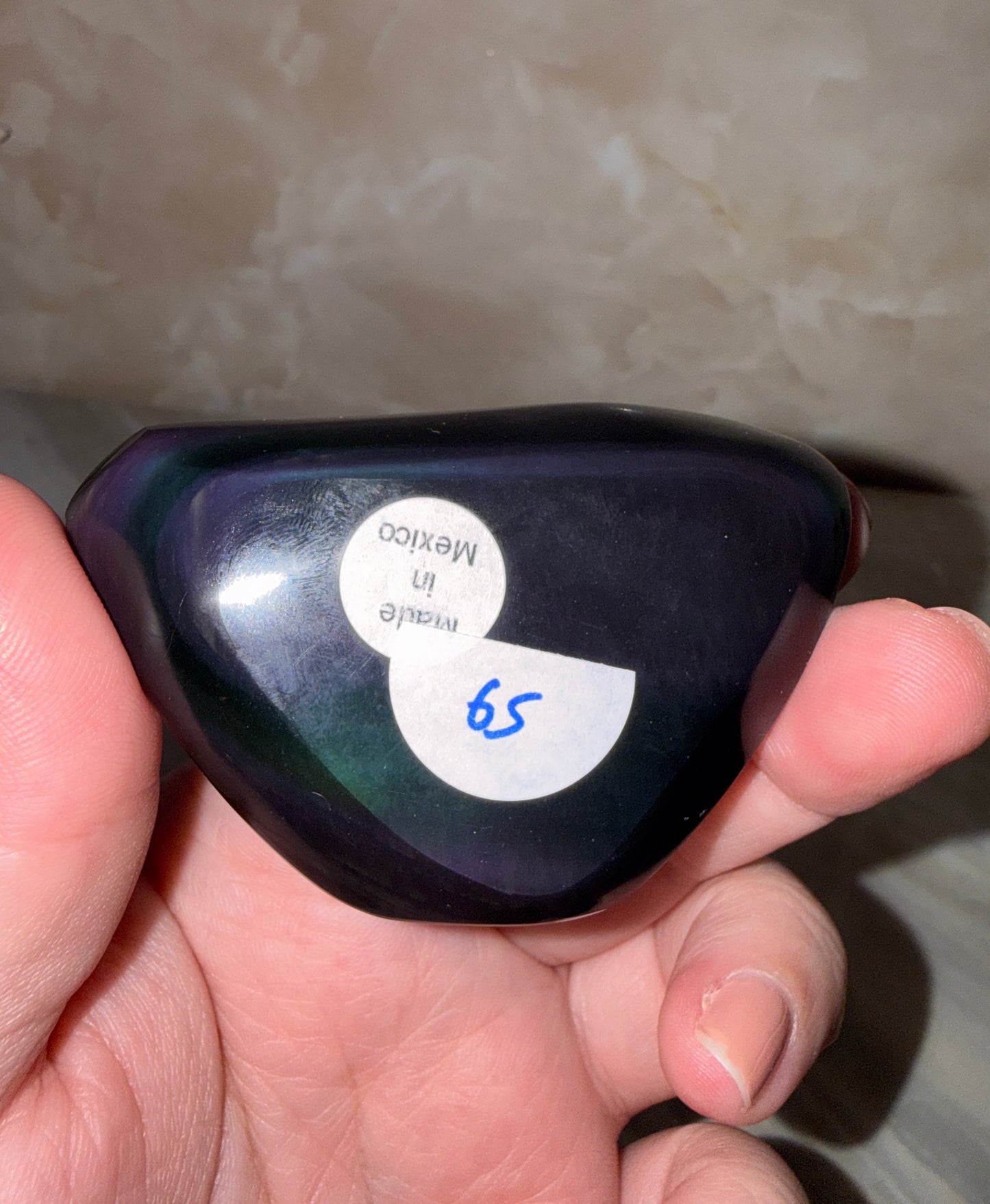 Rainbow Obsidian Butterfly