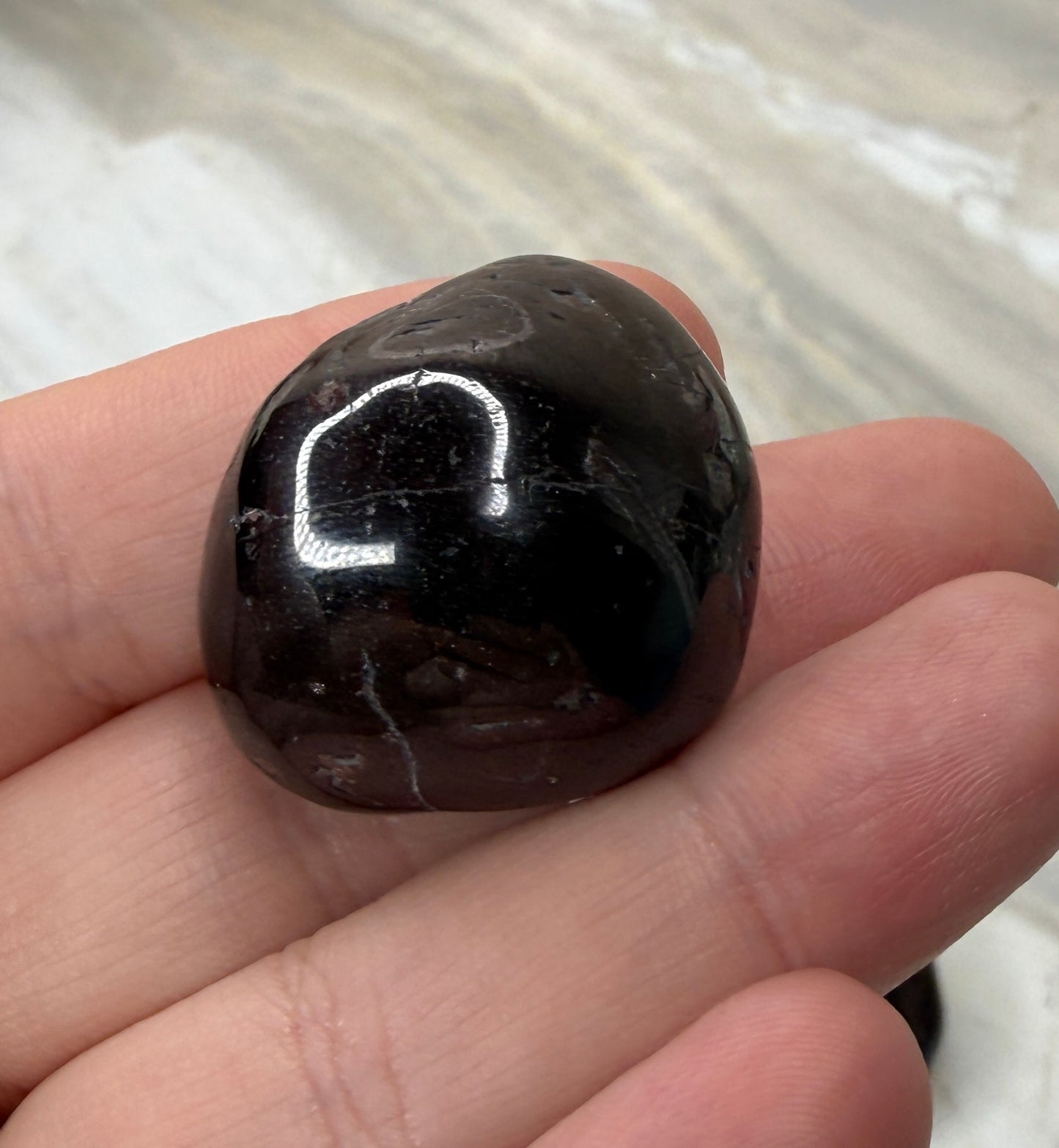 Star Garnets Tumbles from Brazil
