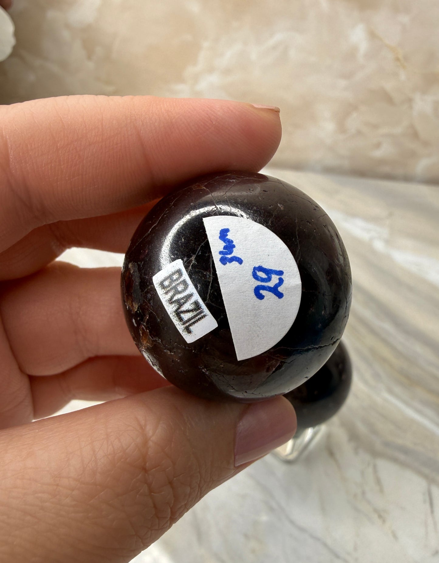 Star Garnet Sphere from Brazil