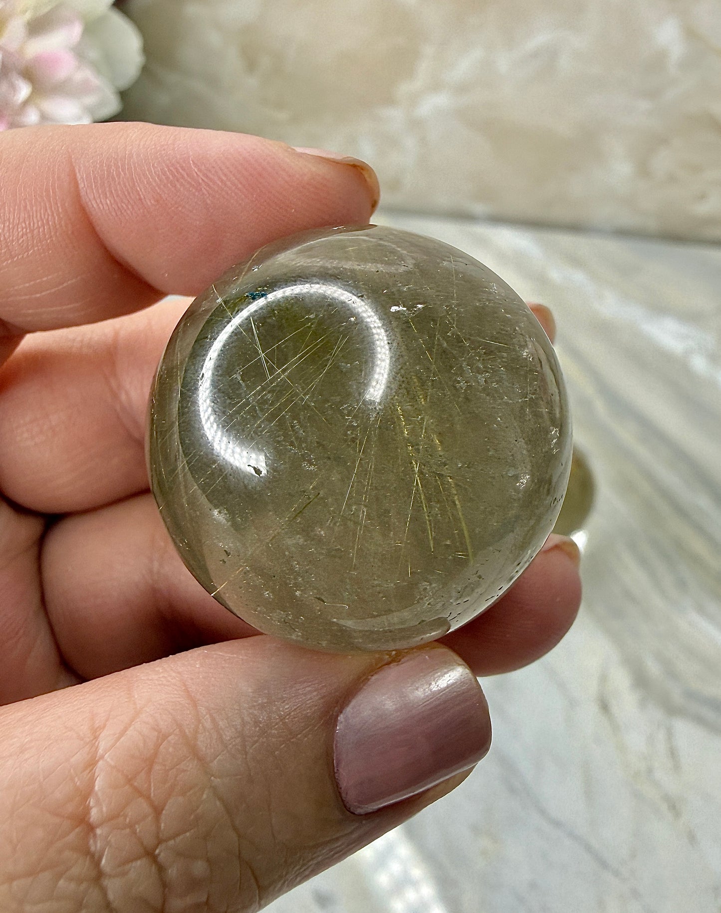 Rutile Sphere from Brazil