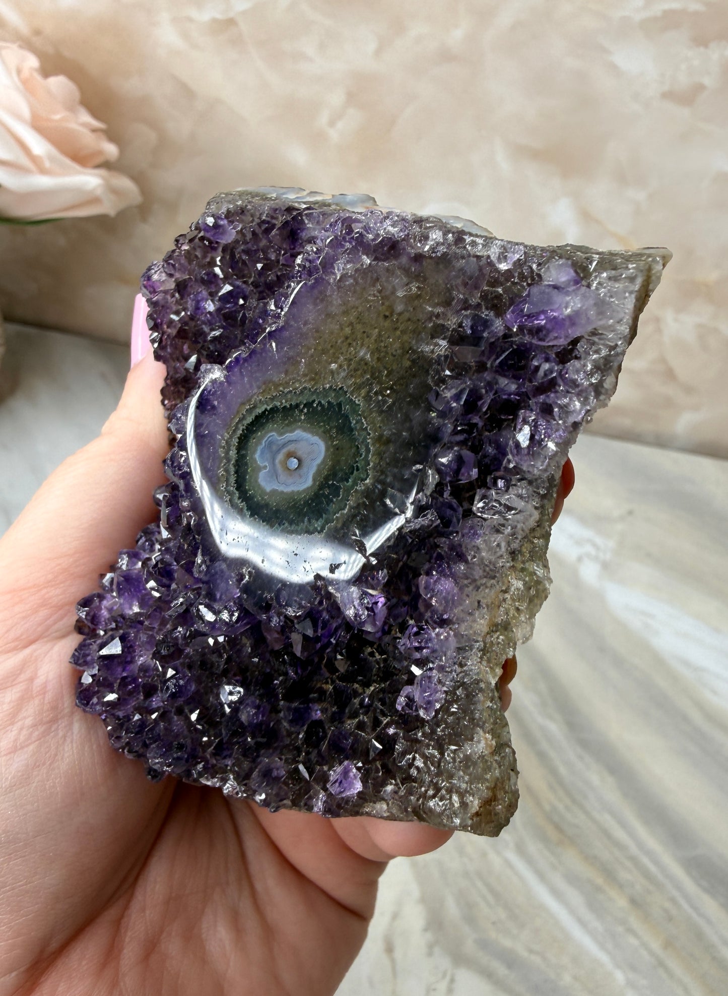 Amethyst Stalactite