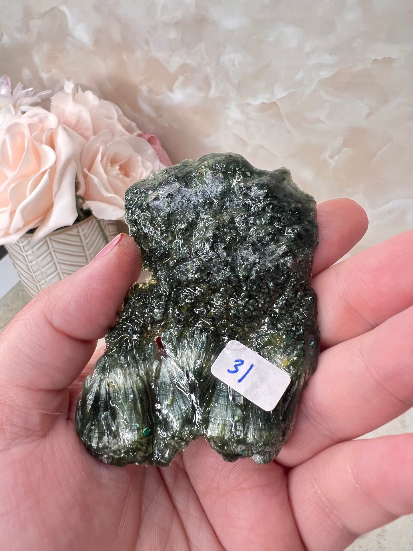 Seraphinite Slab from Russia