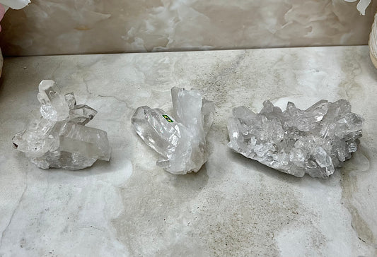 Clear Quartz Cluster from Brazil