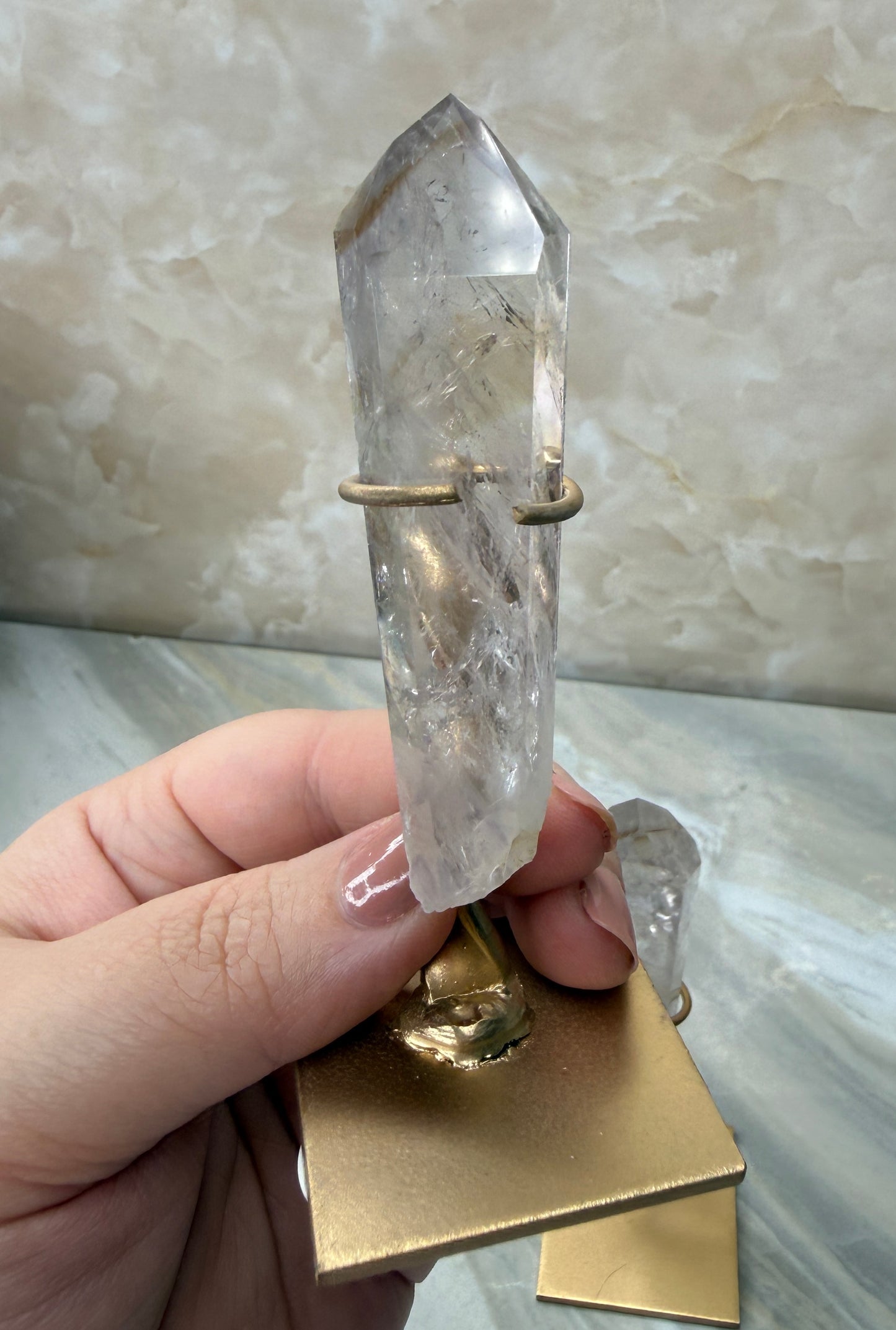 UV Amethyst on Stand