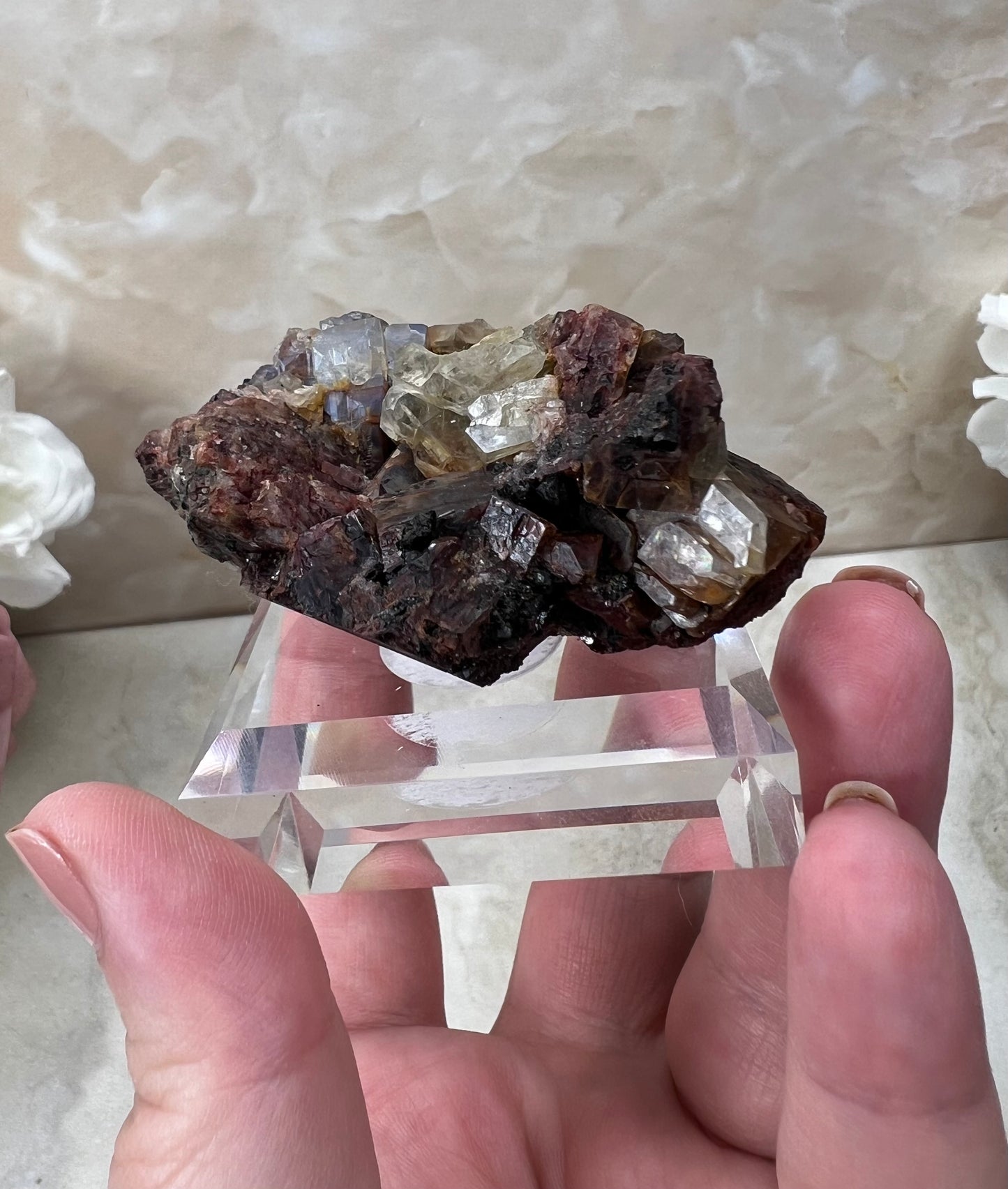 Mexican Moonstone Cluster