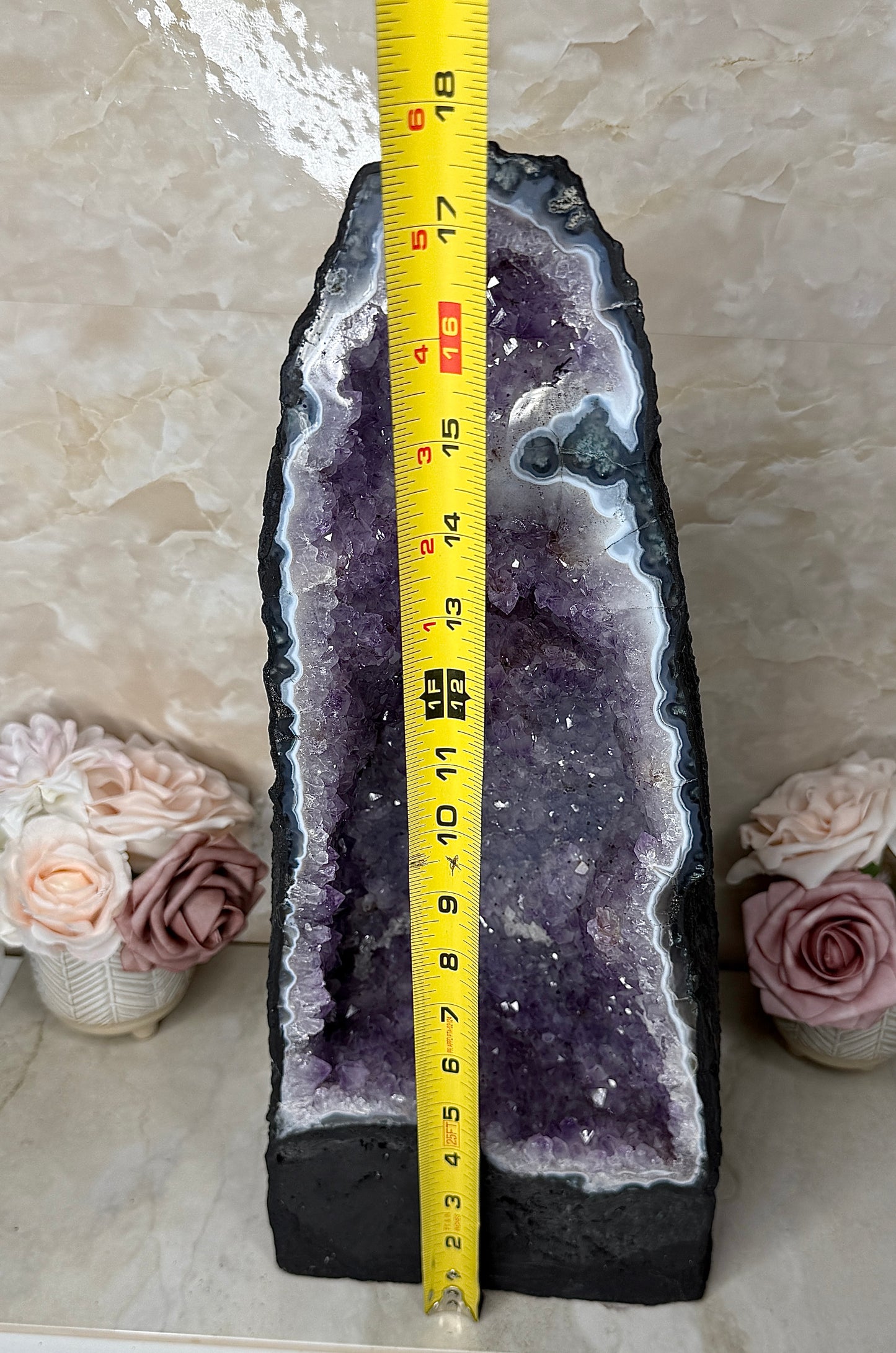 Unique Amethyst & Agate Cathedral from Brazil