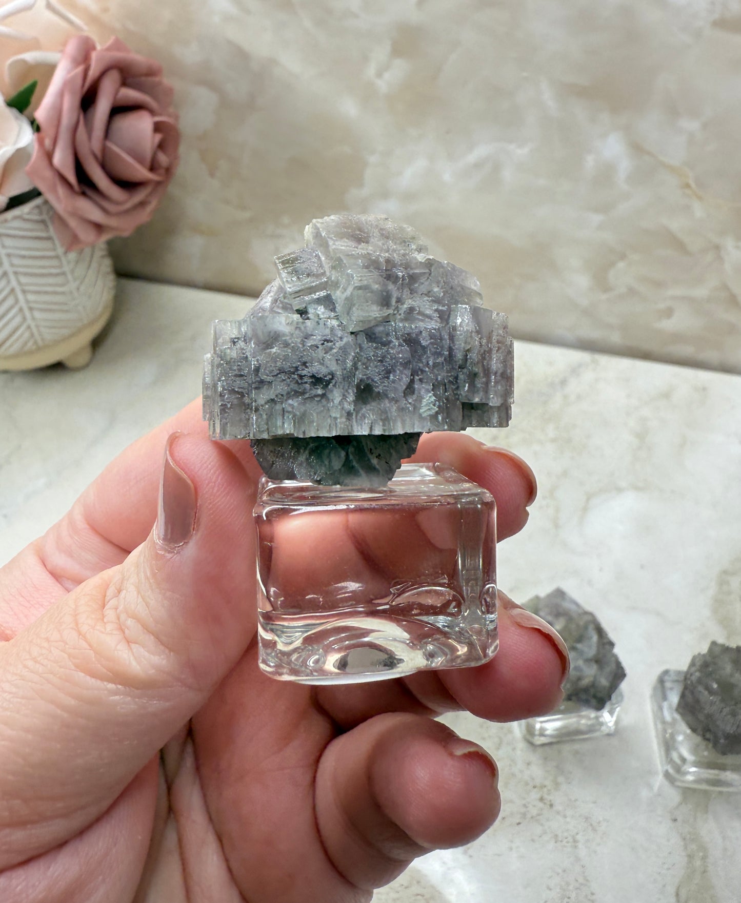 Purple Aragonite from Spain