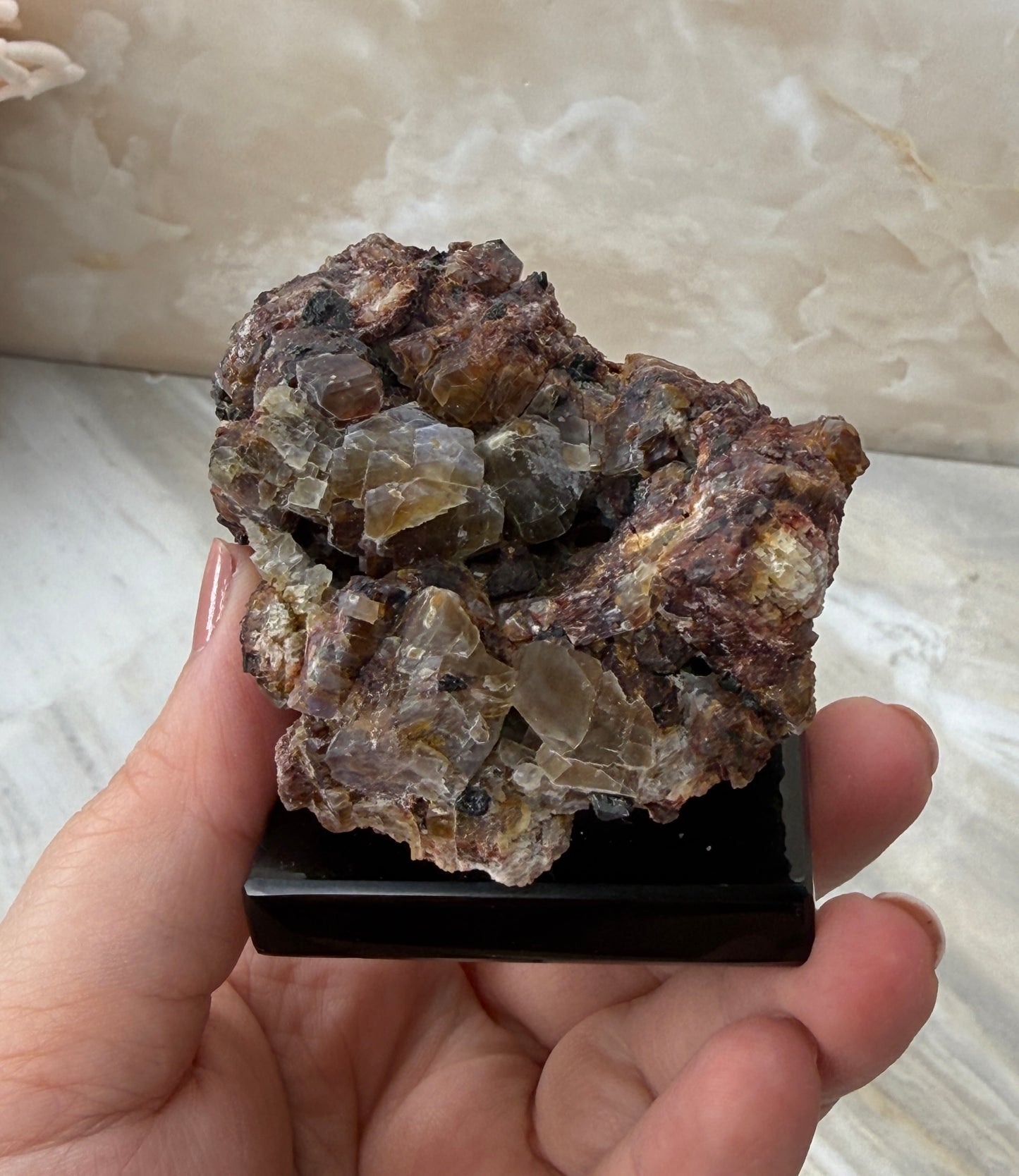 Raw Moonstone Cluster