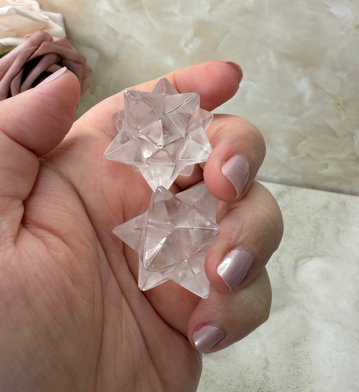 Clear Quartz Asteriod