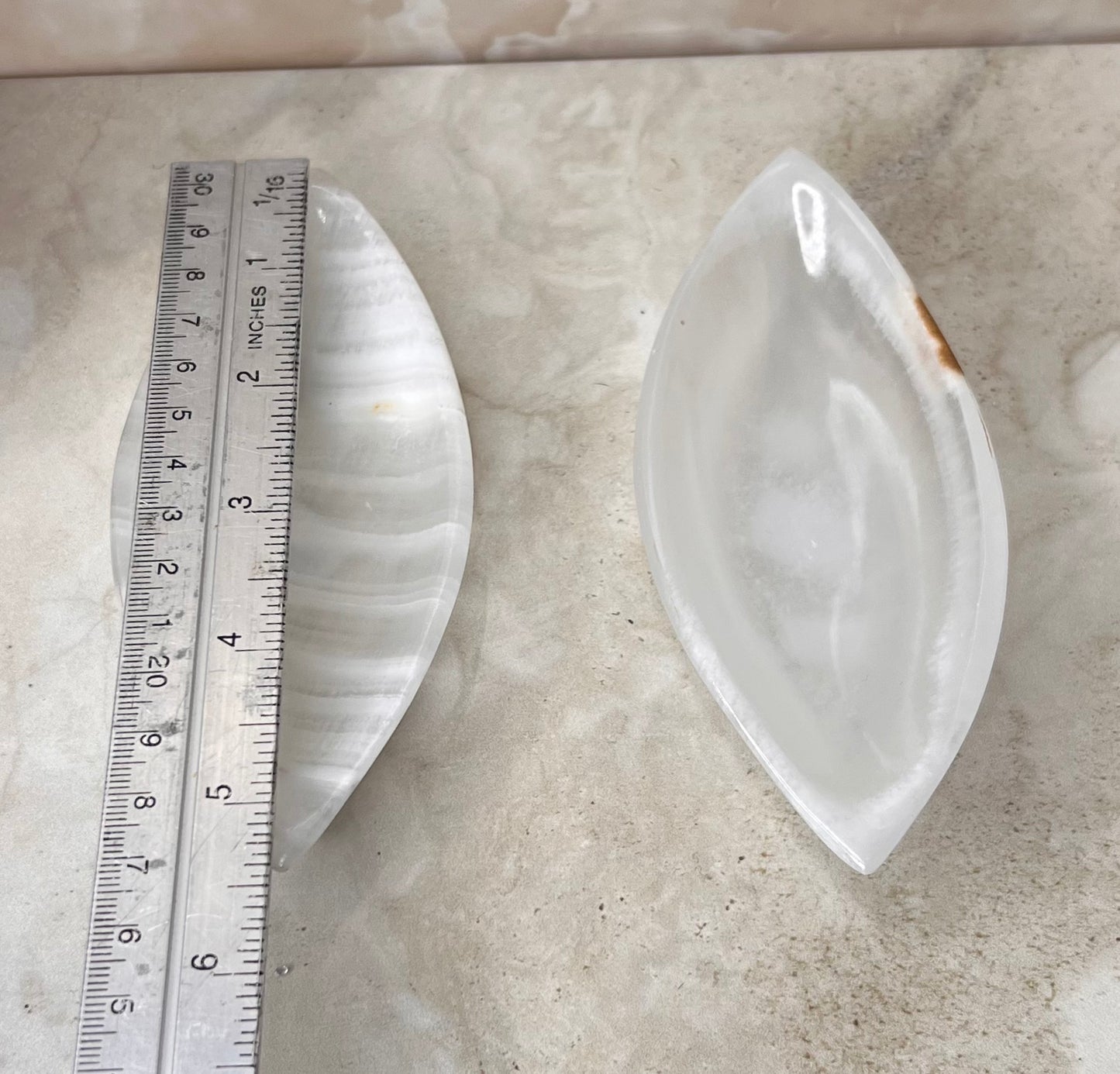 White Onyx Dish