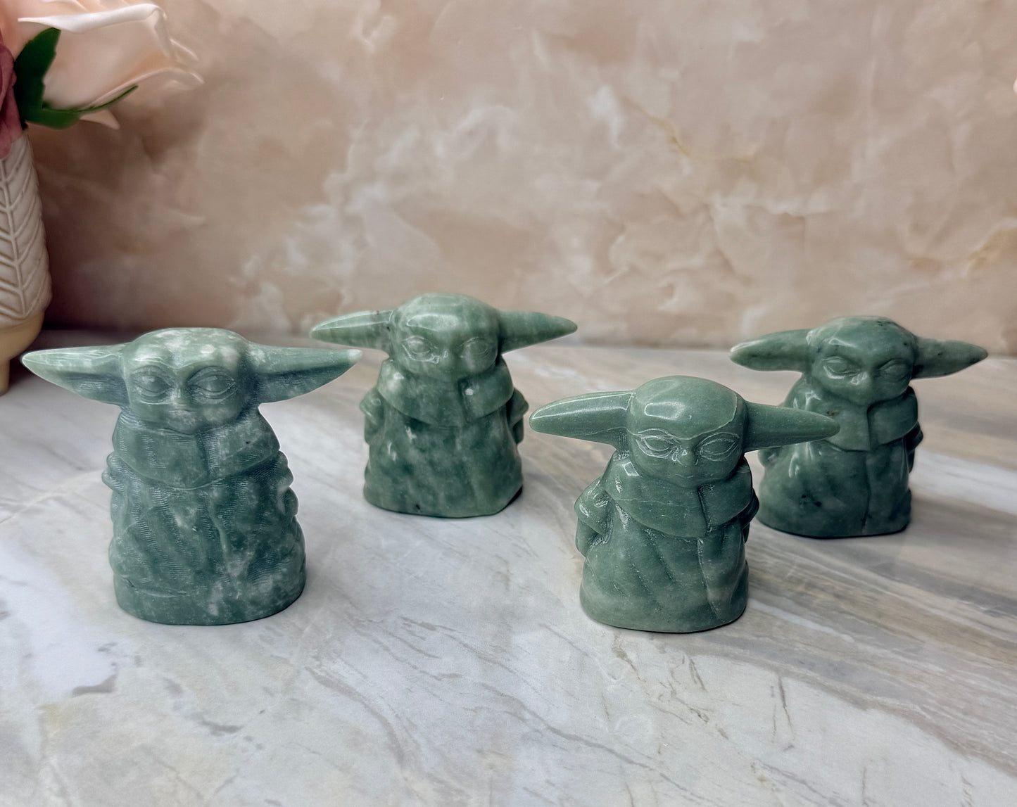Jade Grogu Carving