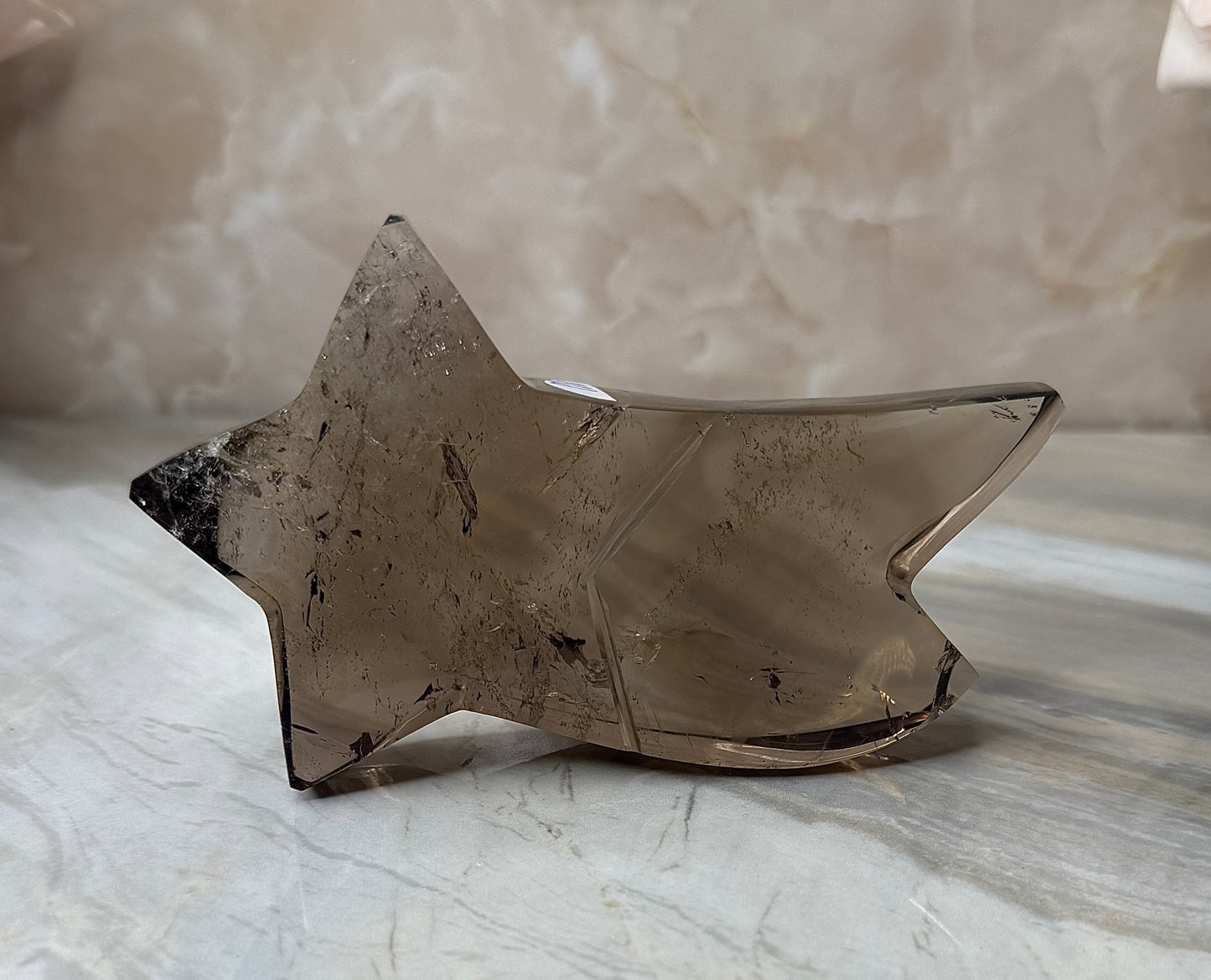 Smokey Quartz Shooting Star from Brazil