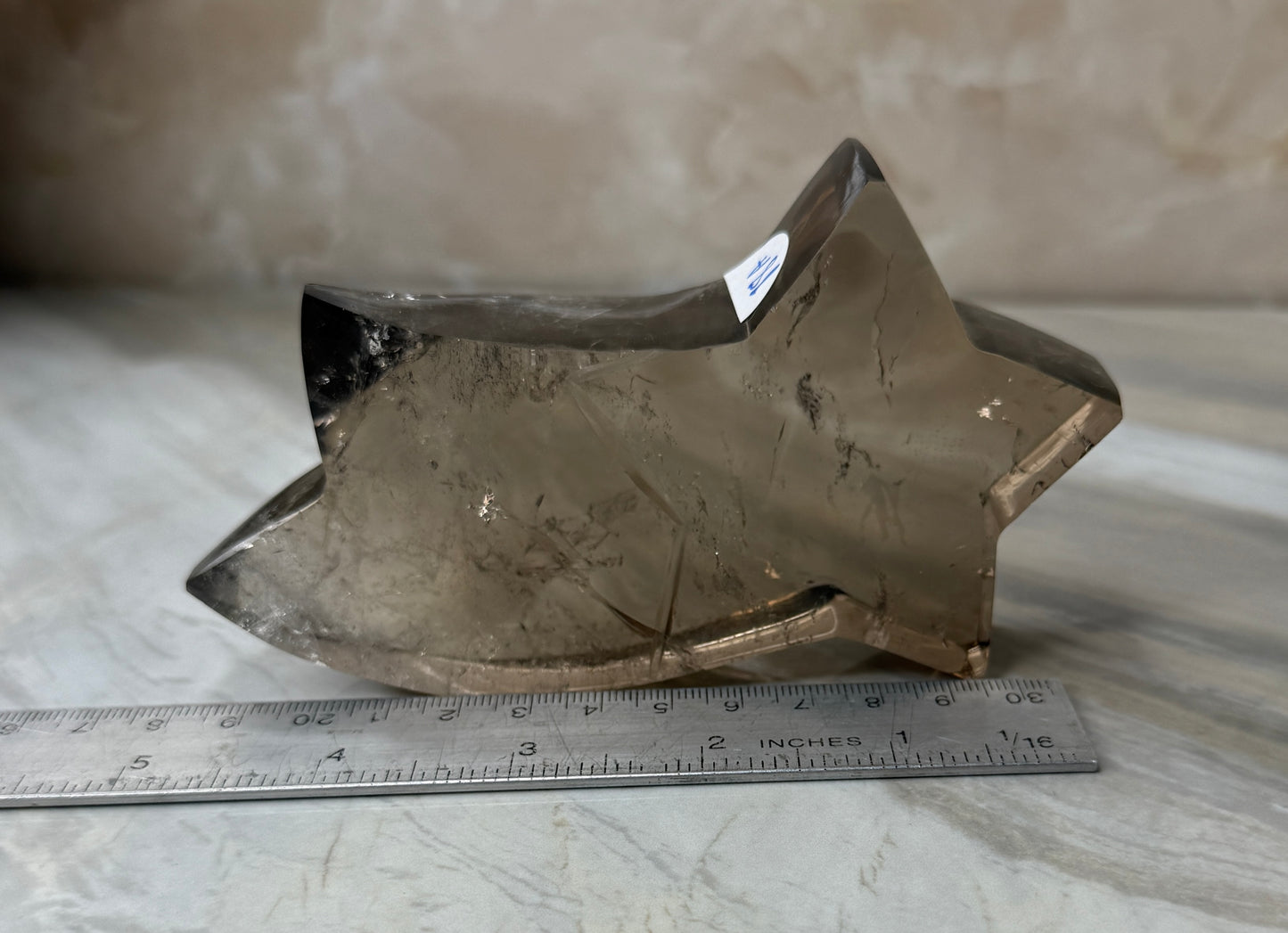 Smokey Quartz Shooting Star from Brazil