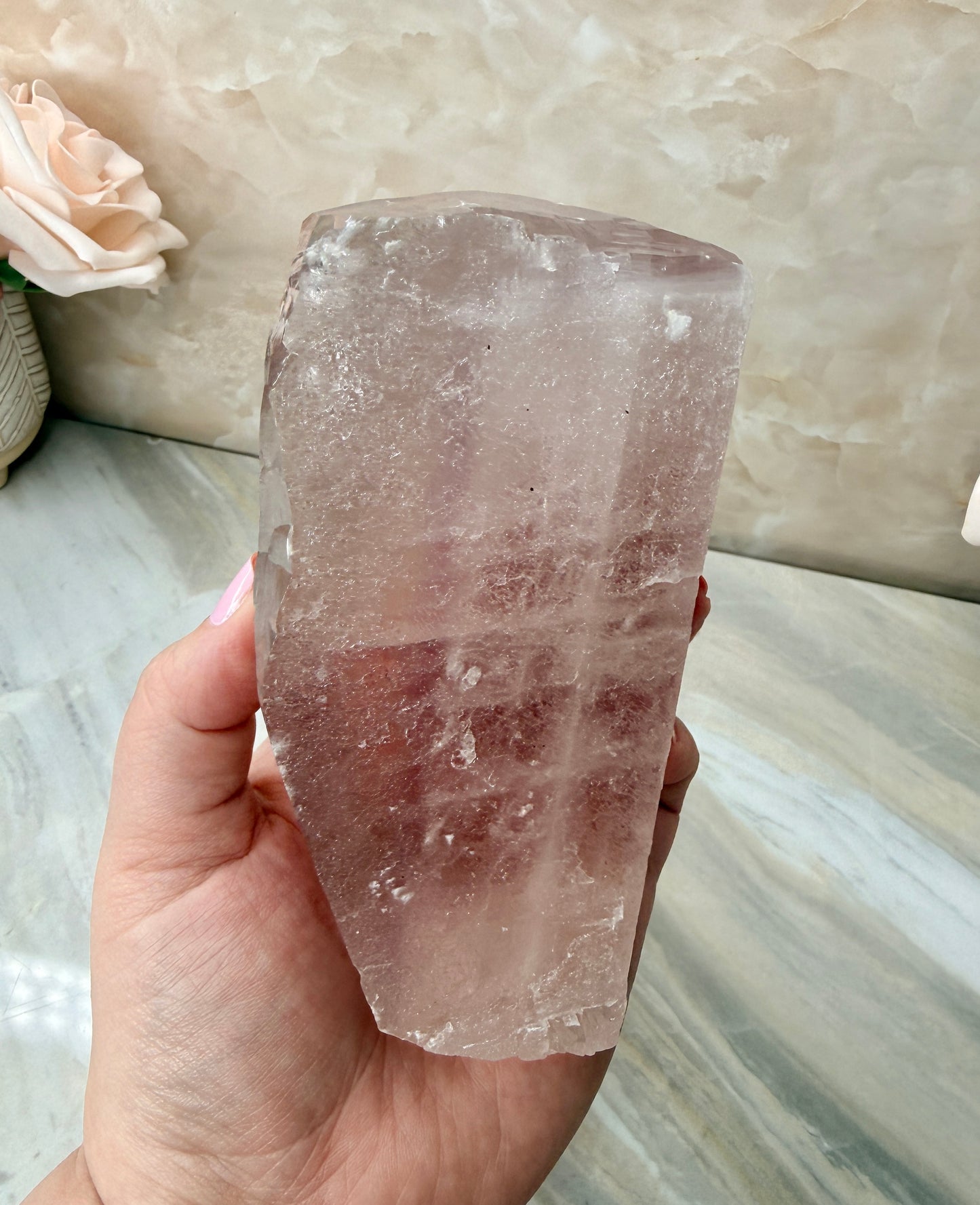 Purple Balmat Calcite from NY