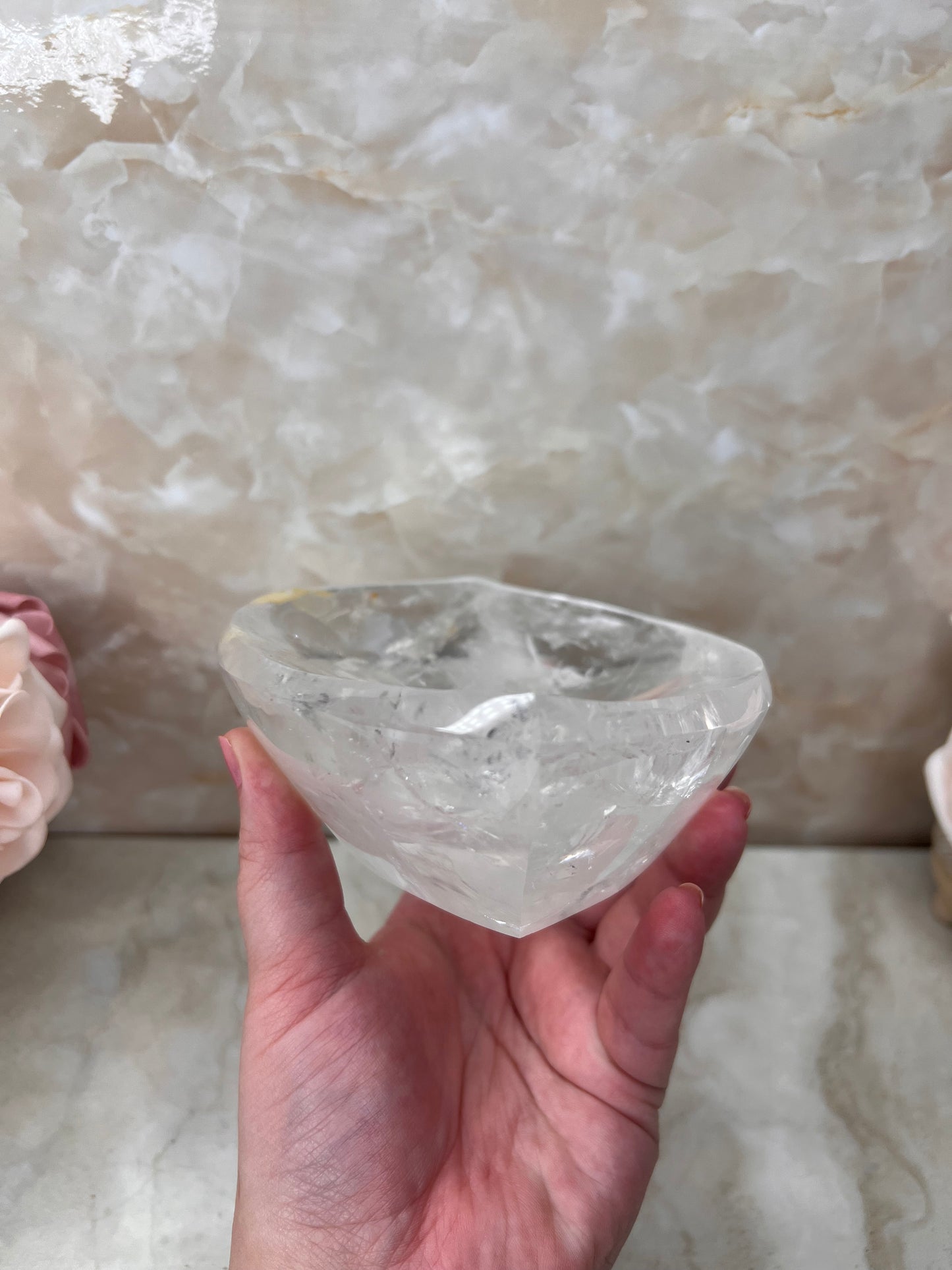 Clear Quartz Bowl from Brazil