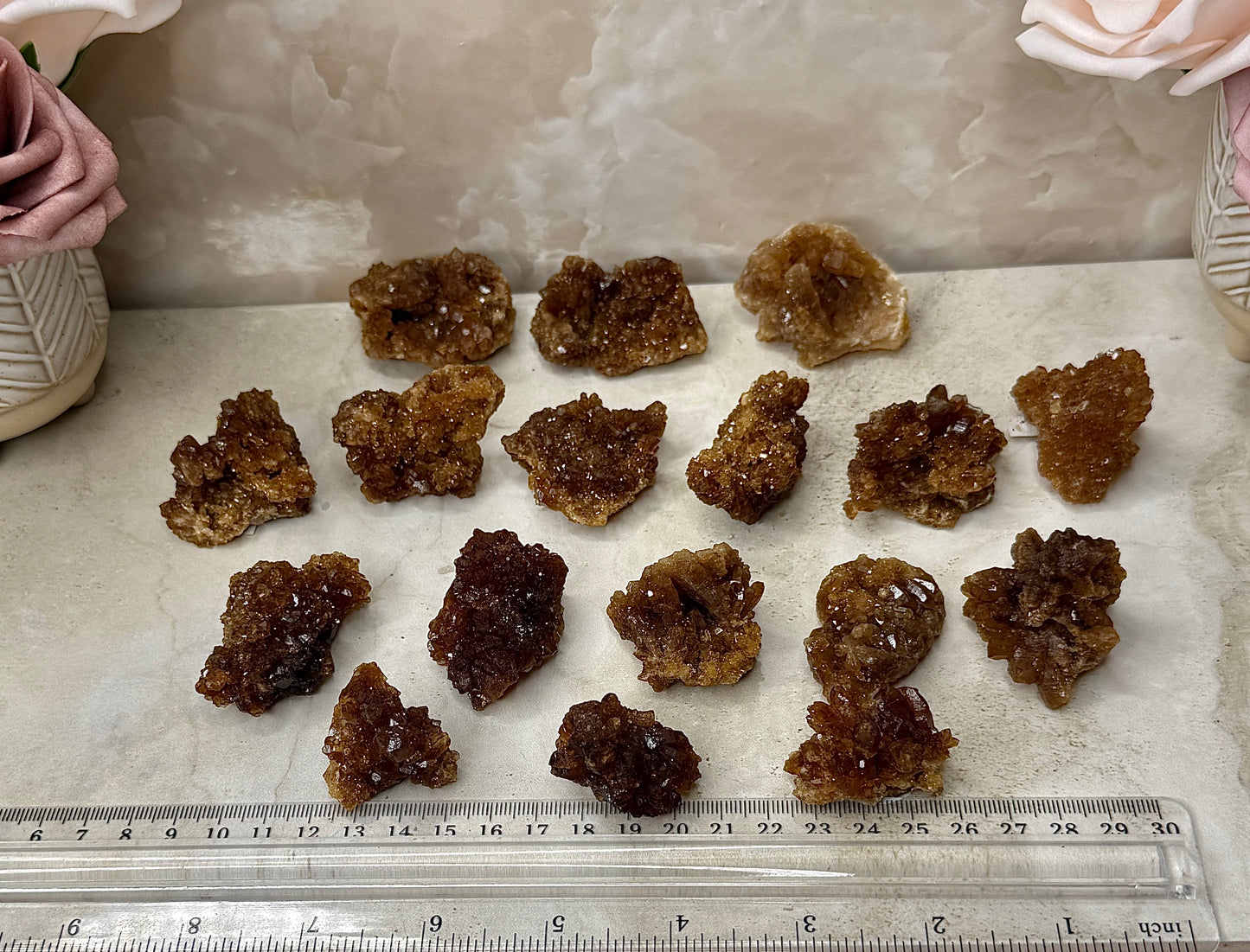 Moroccan Citrine Cluster