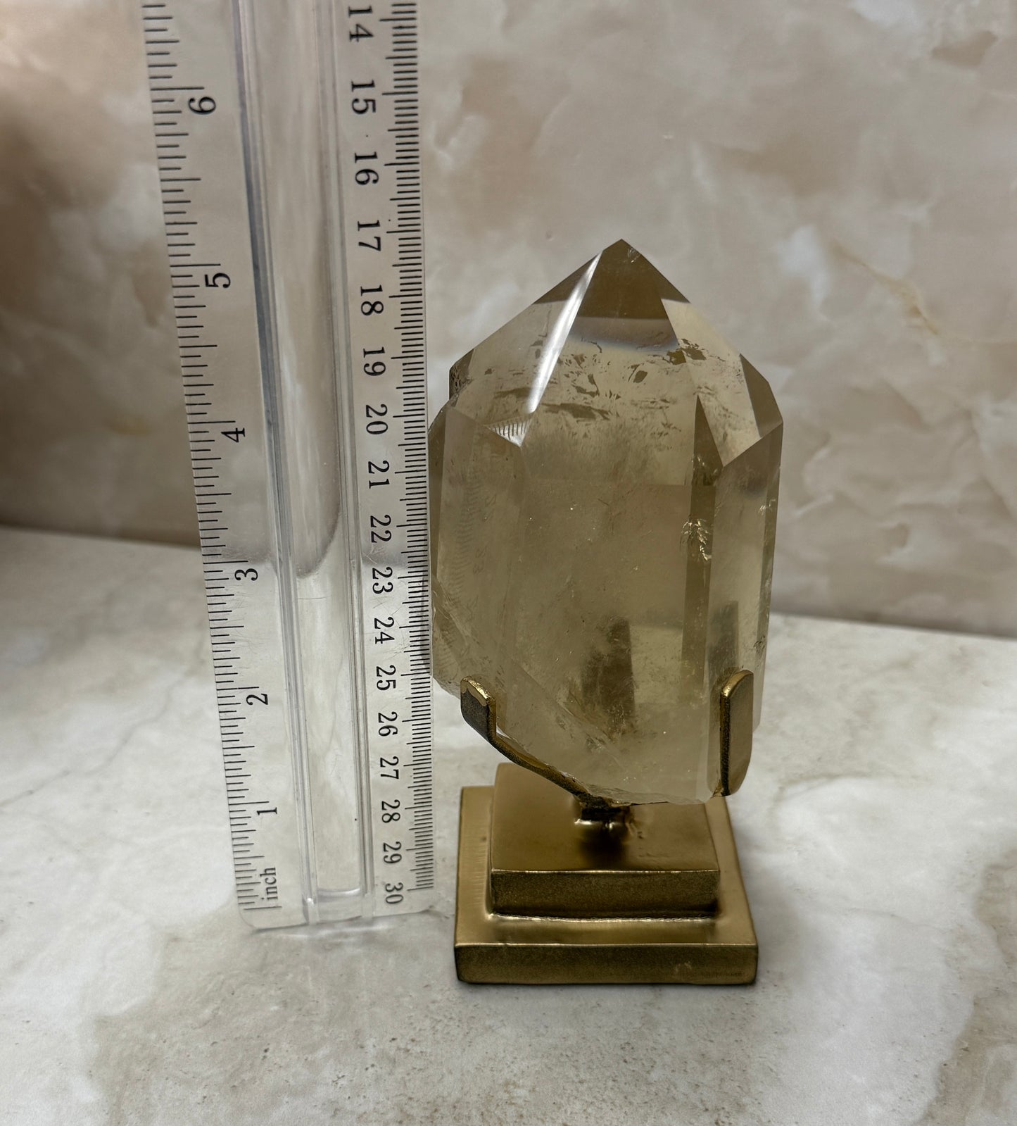 Citrine on Stand from Brazil