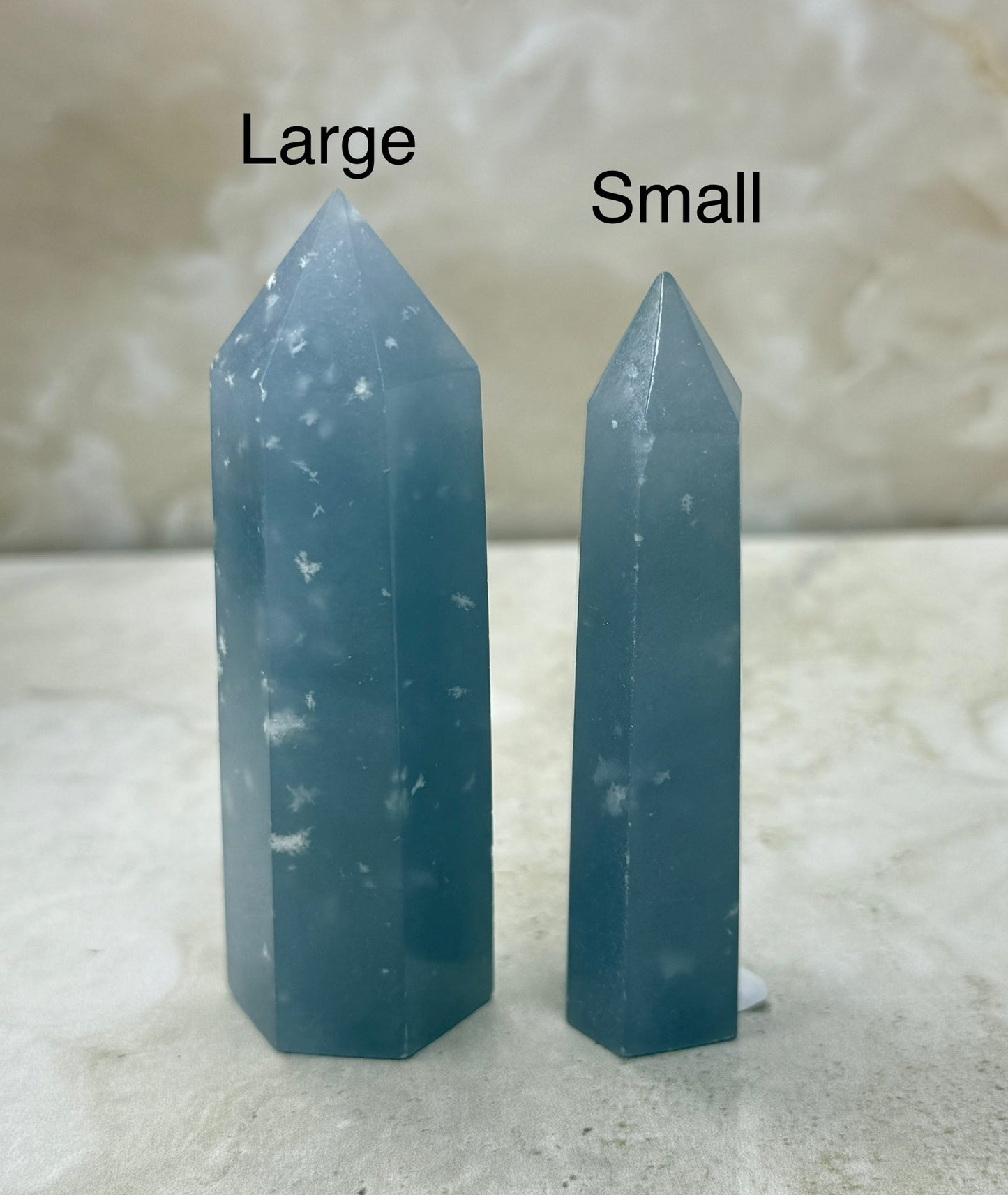 High Quality Angelite Tower