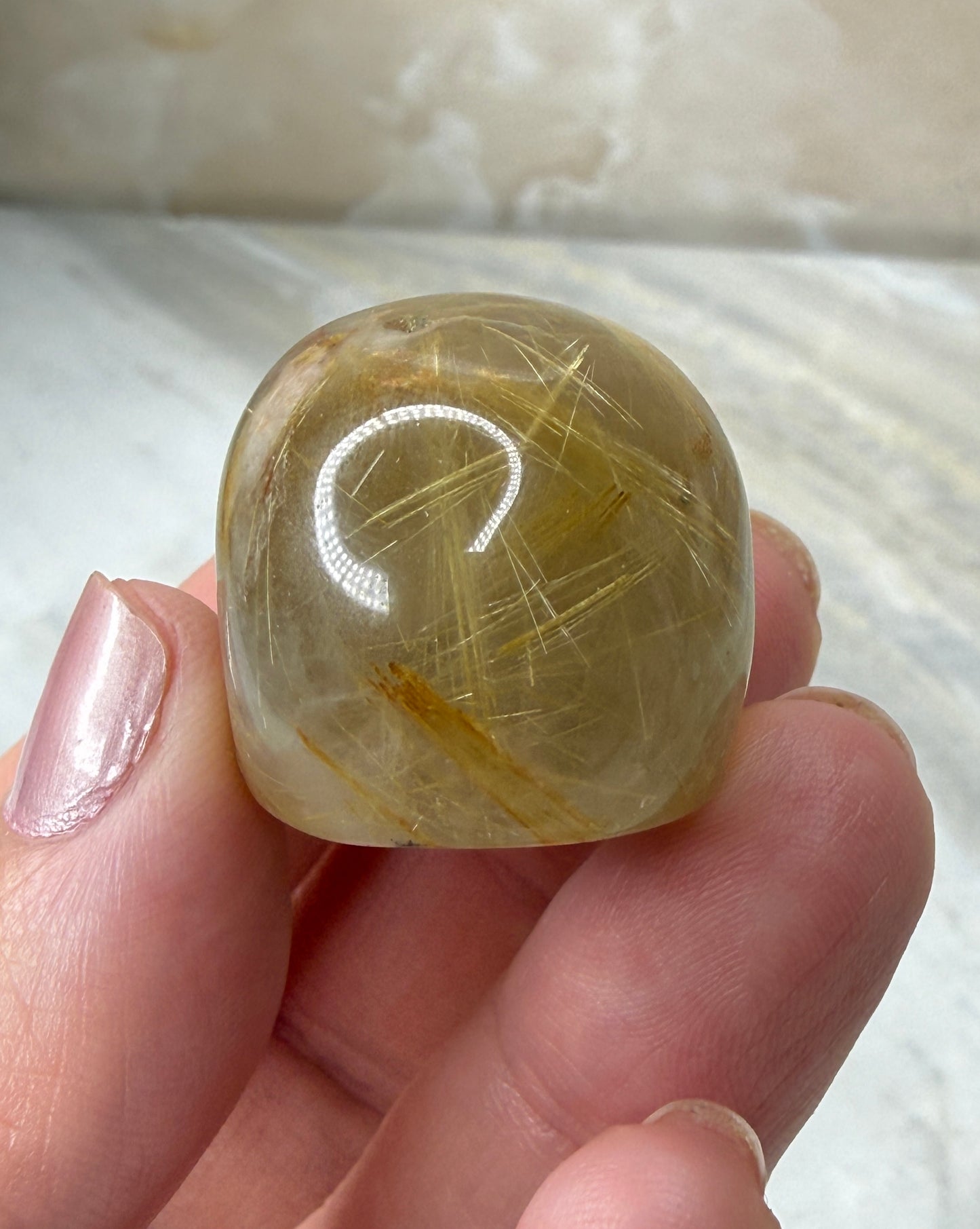 Rutile Skull from Brazil