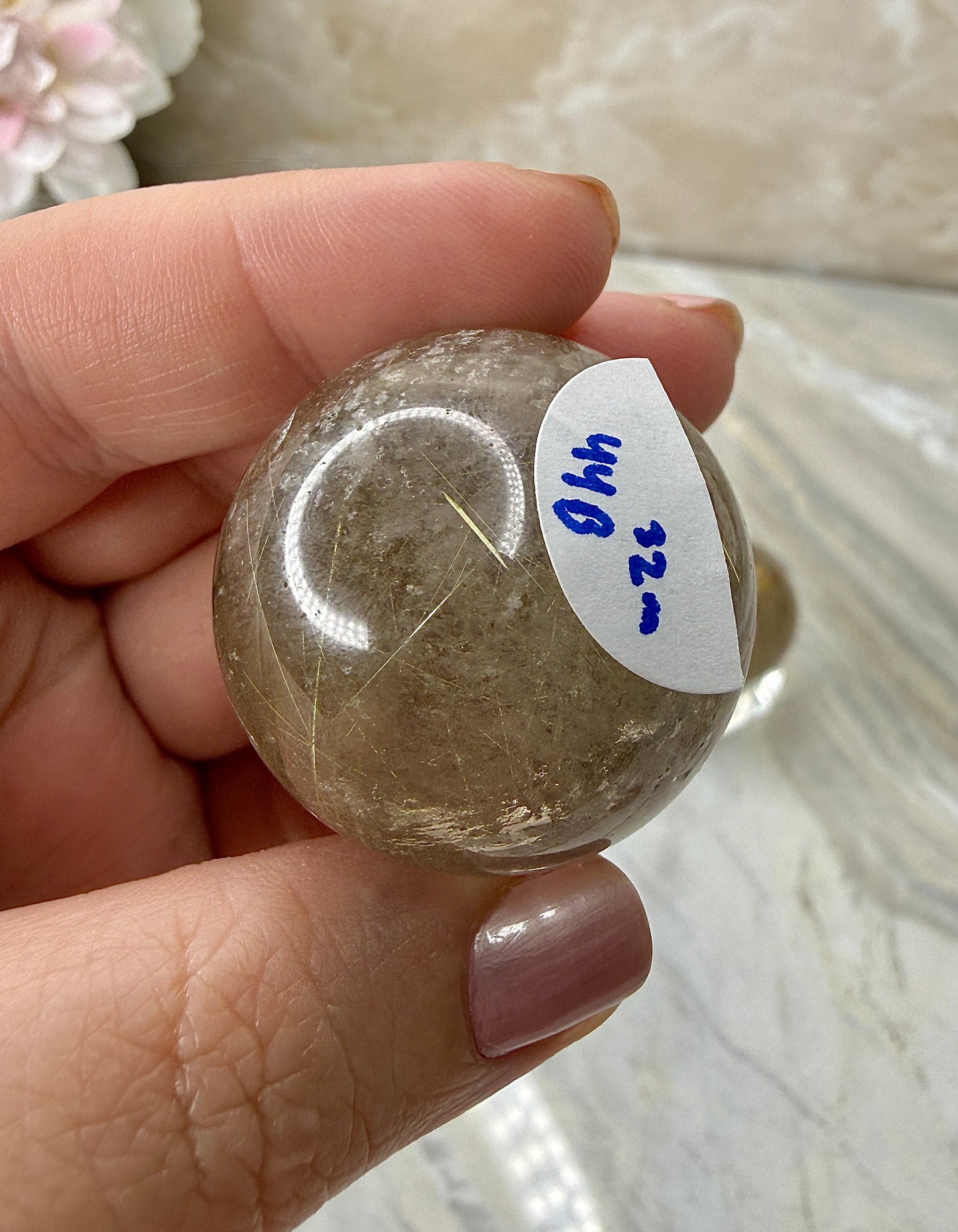 Rutile Sphere from Brazil