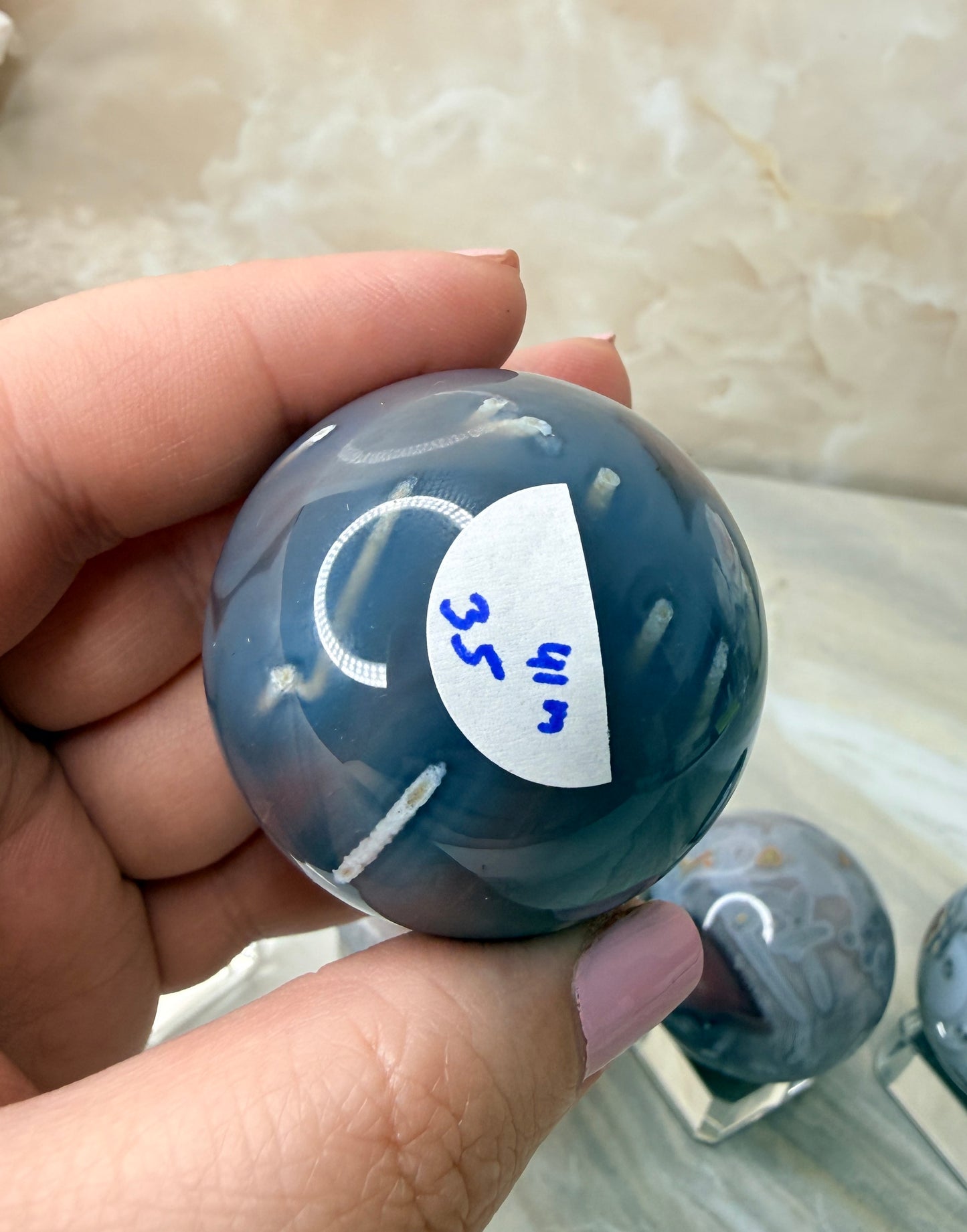 Swazi Agate Sphere