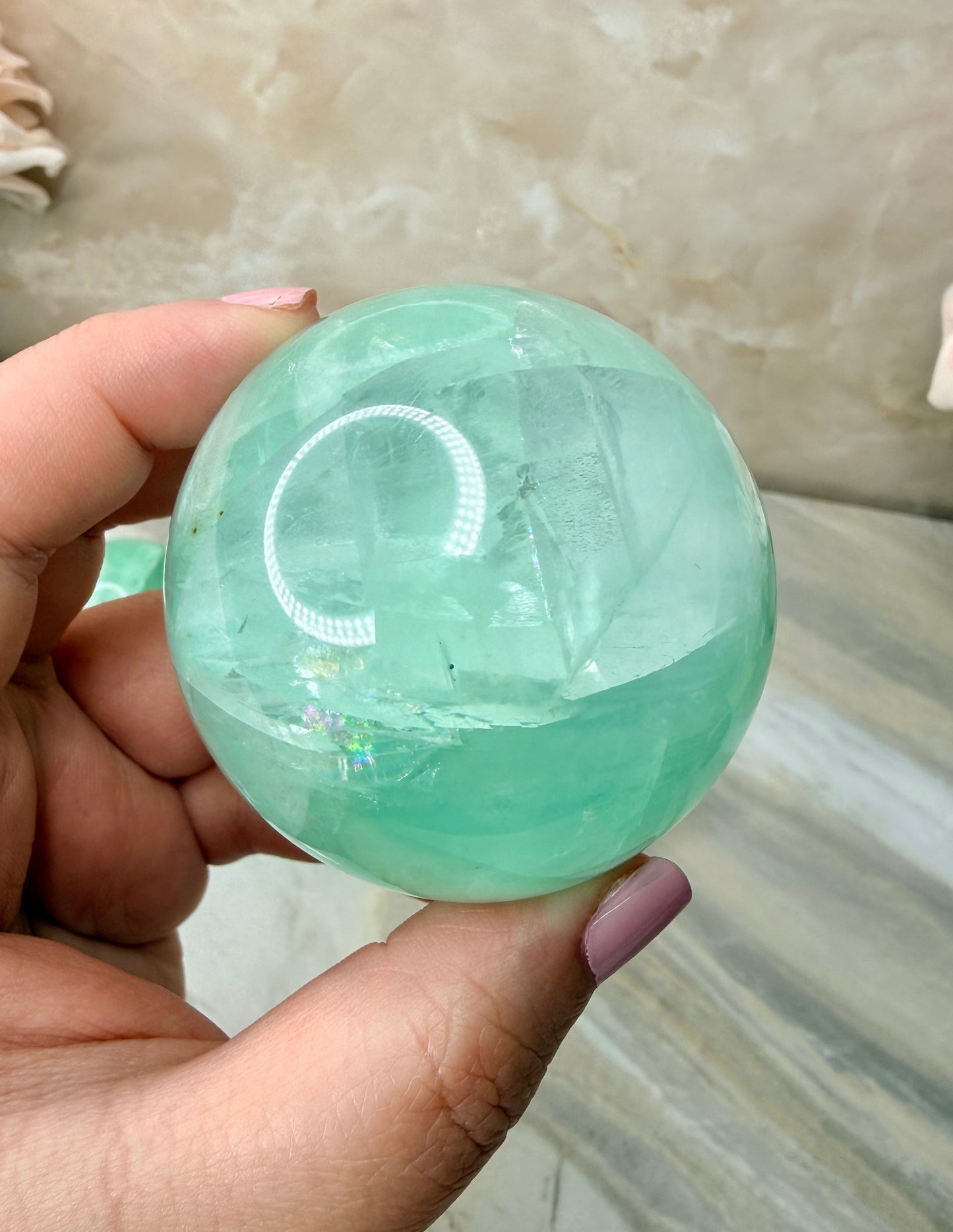 Fluorite Sphere