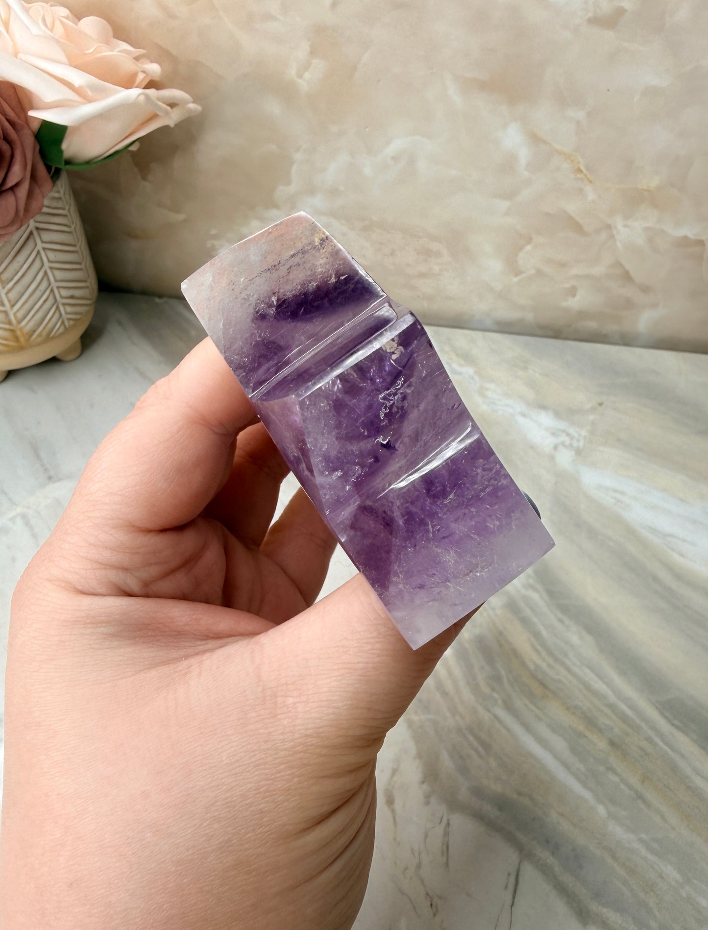 Phantom Amethyst Shooting Star from Brazil