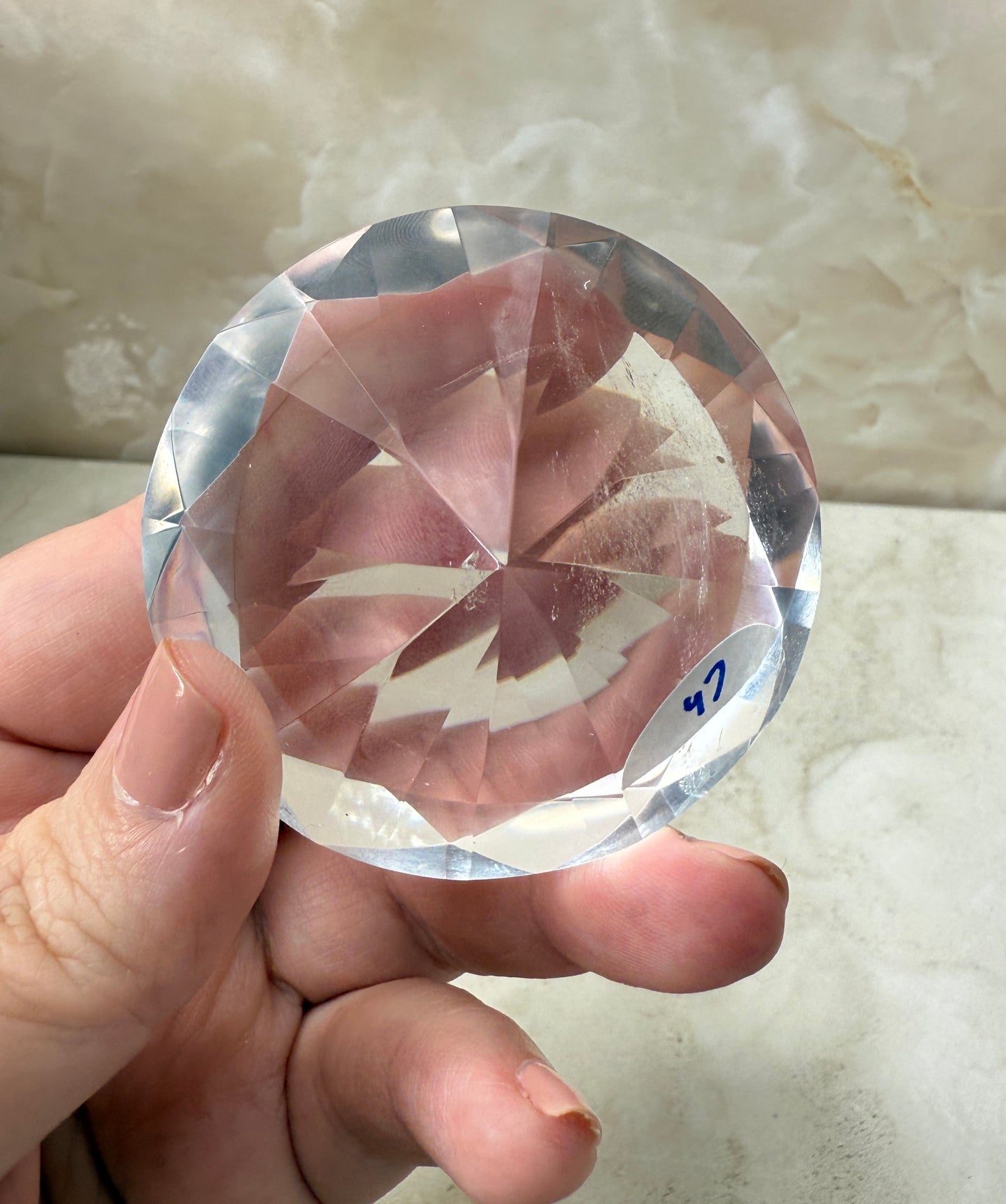 Clear Quartz Diamond
