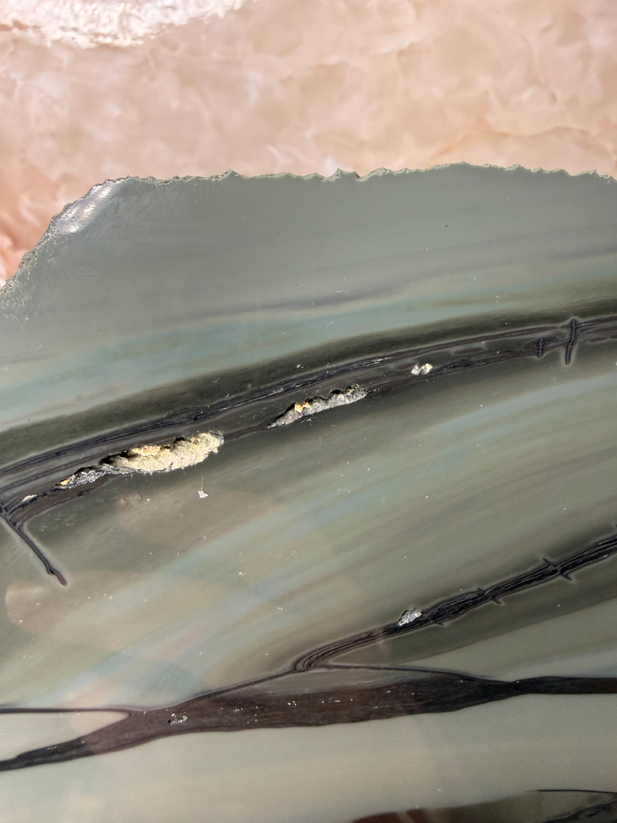 Platinum Obsidian Slab