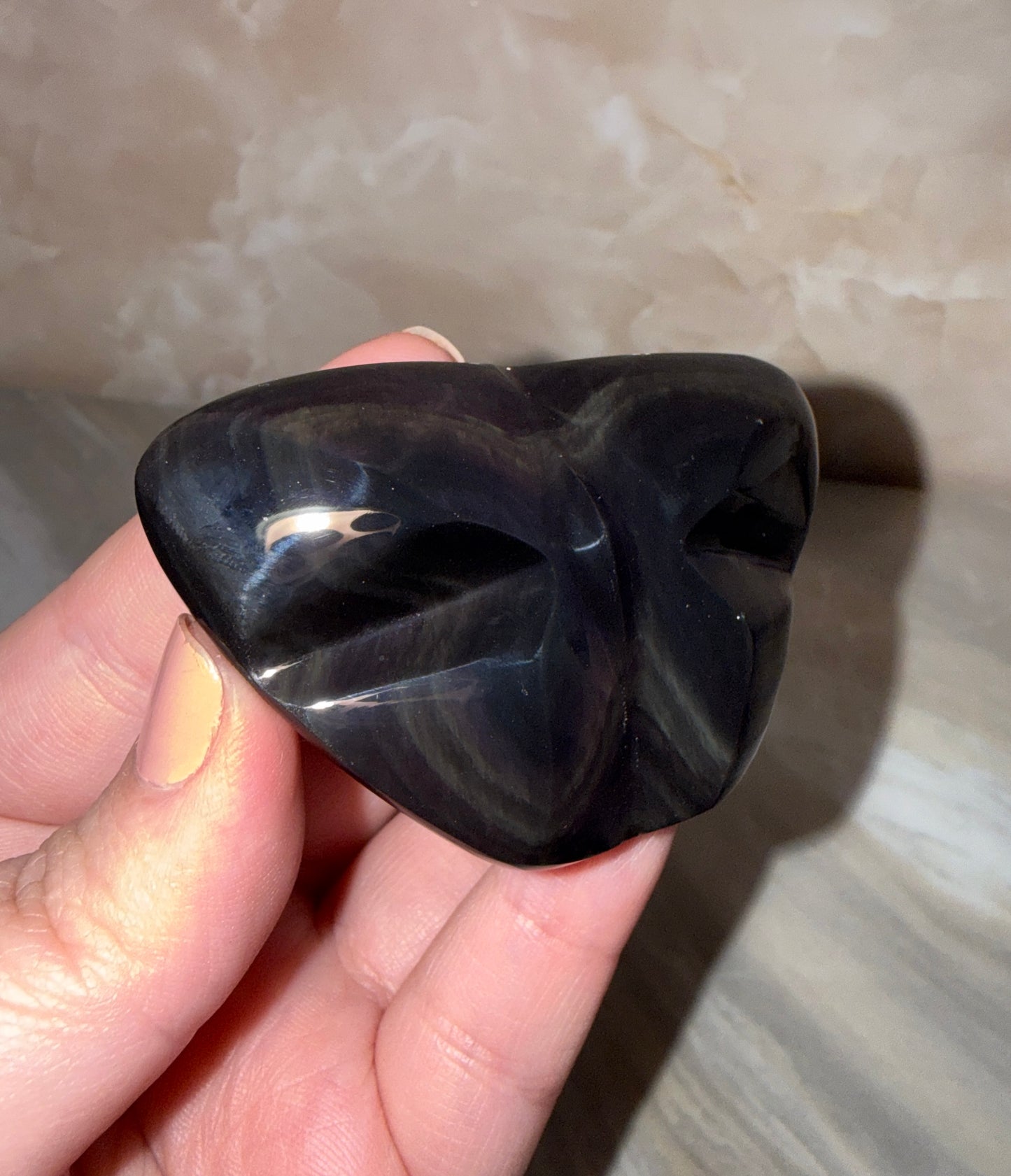 Rainbow Obsidian Butterfly