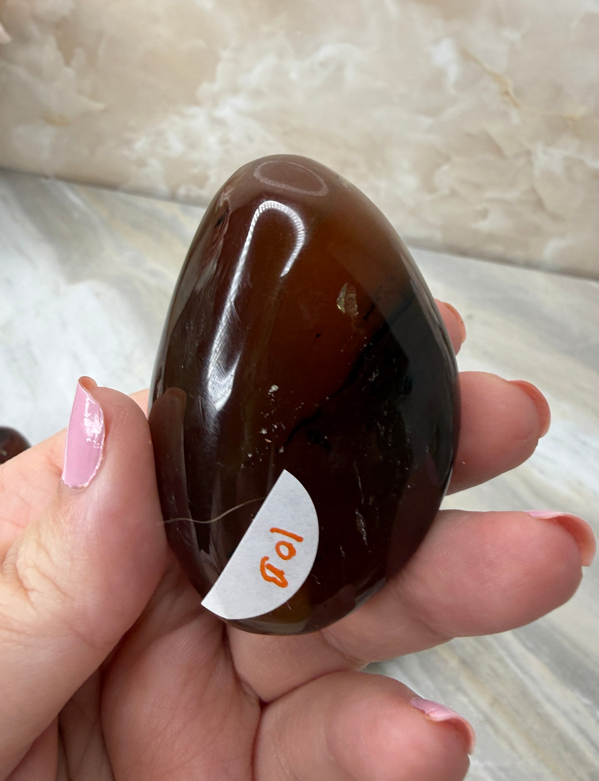 UV Reactive Indonesian Blue Amber Freeform