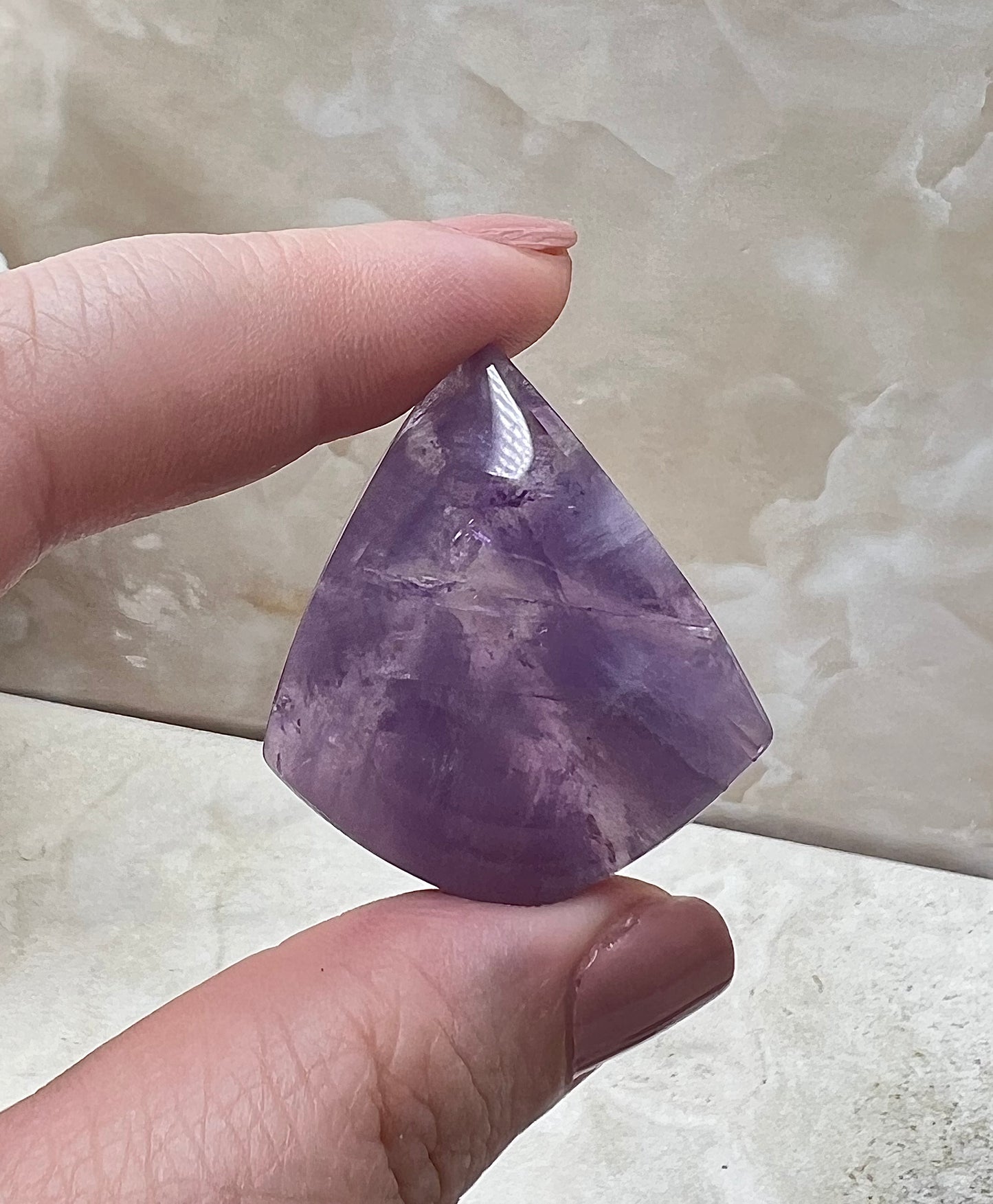 Trapiche Amethyst Slice from Brazil