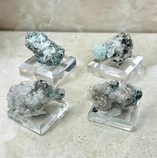 Calcite with Copper from Mexico