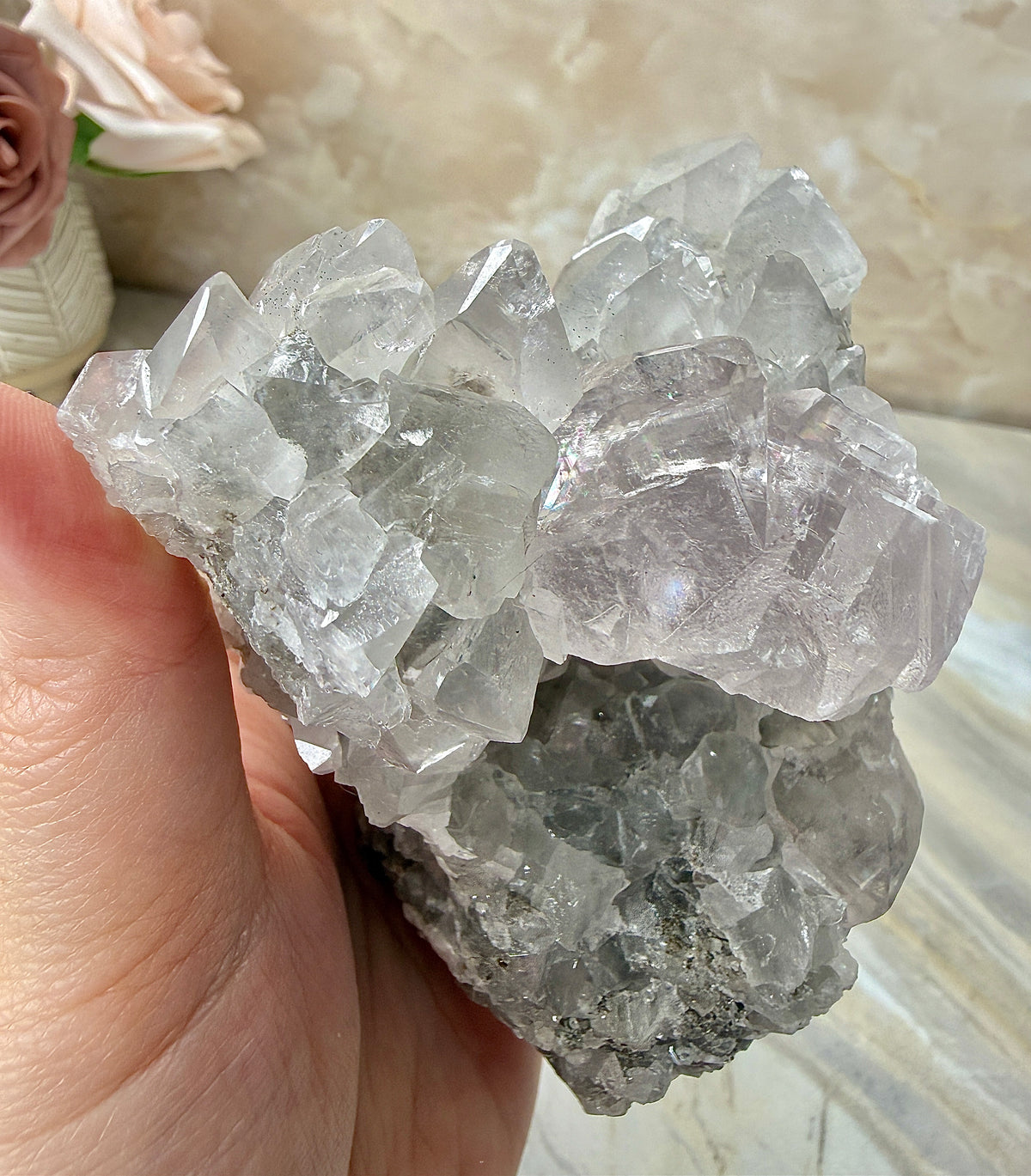 Balmat Calcite with Anhydrite