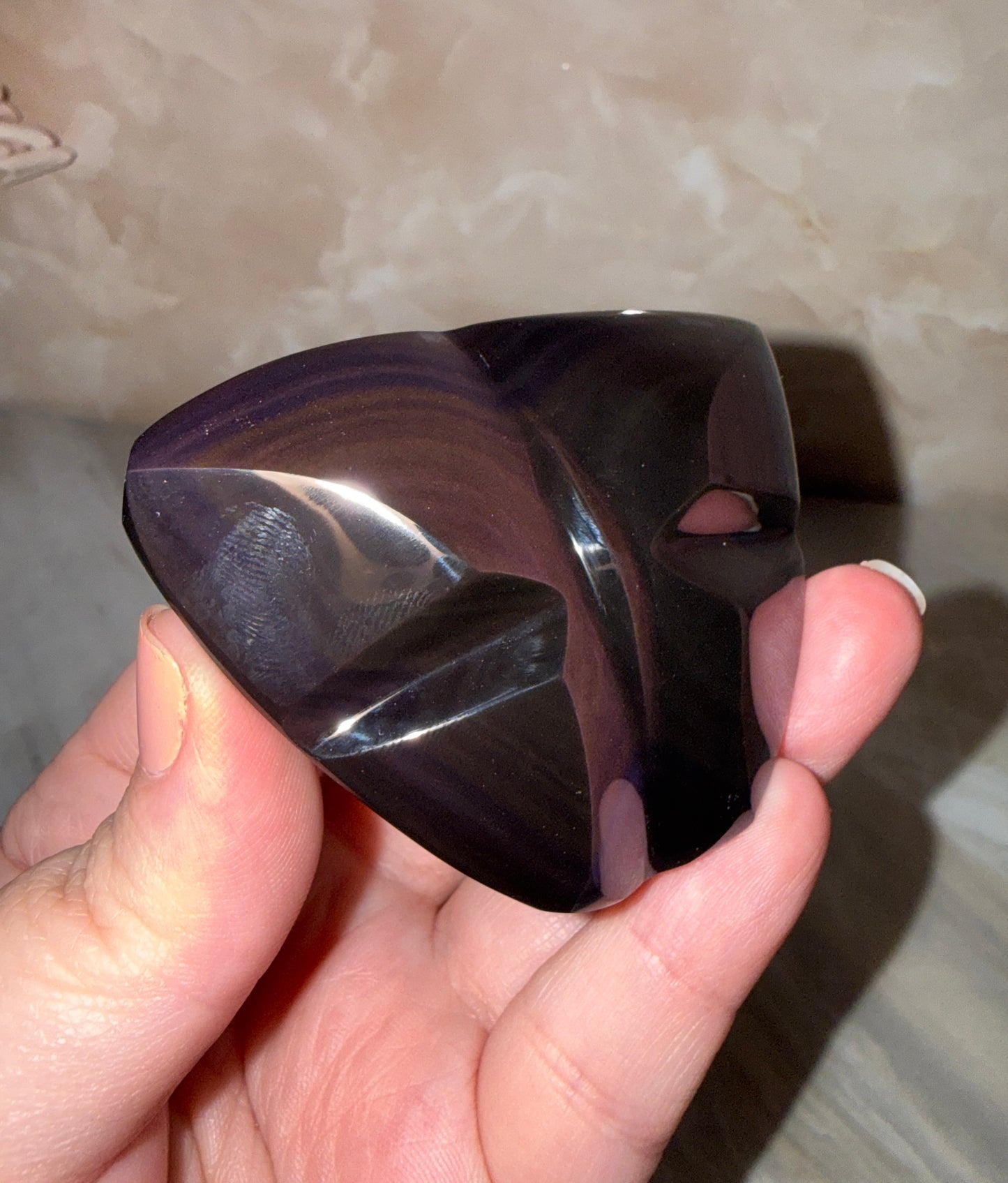 Rainbow Obsidian Butterfly