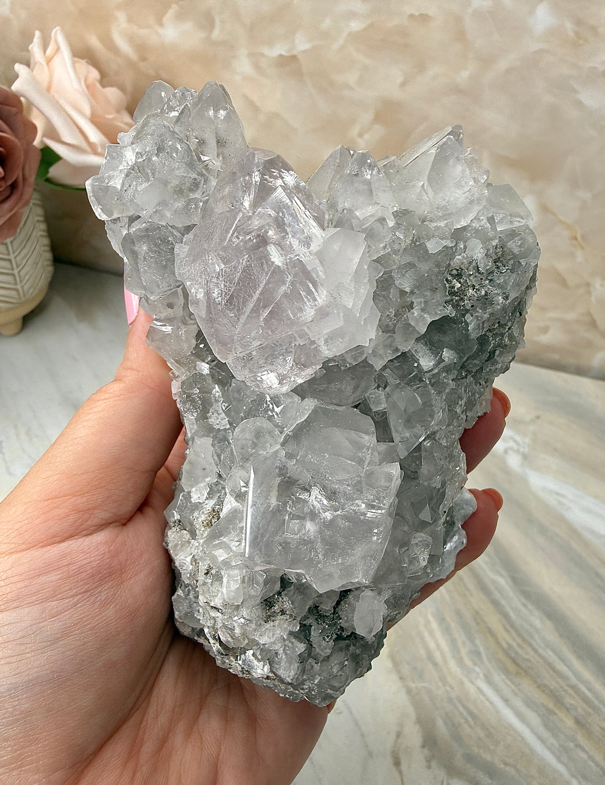 Balmat Calcite with Anhydrite